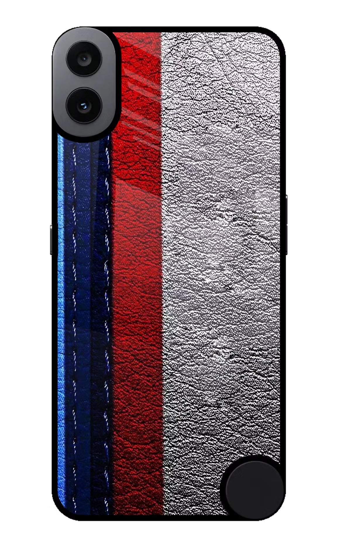 BMW Stripes CMF by Nothing Phone 1 Glass Case Back Cover by Casekaro