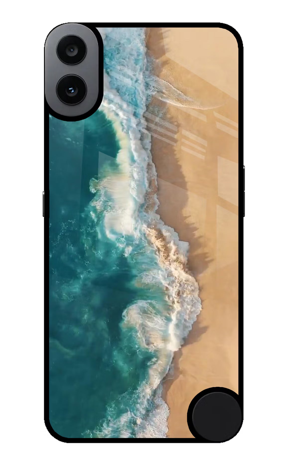 Ocean Beach CMF by Nothing Phone 1 Glass Case