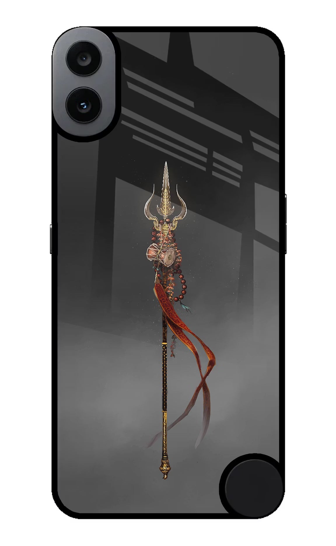 Shiv Trishul CMF by Nothing Phone 1 Glass Case Back Cover by Casekaro