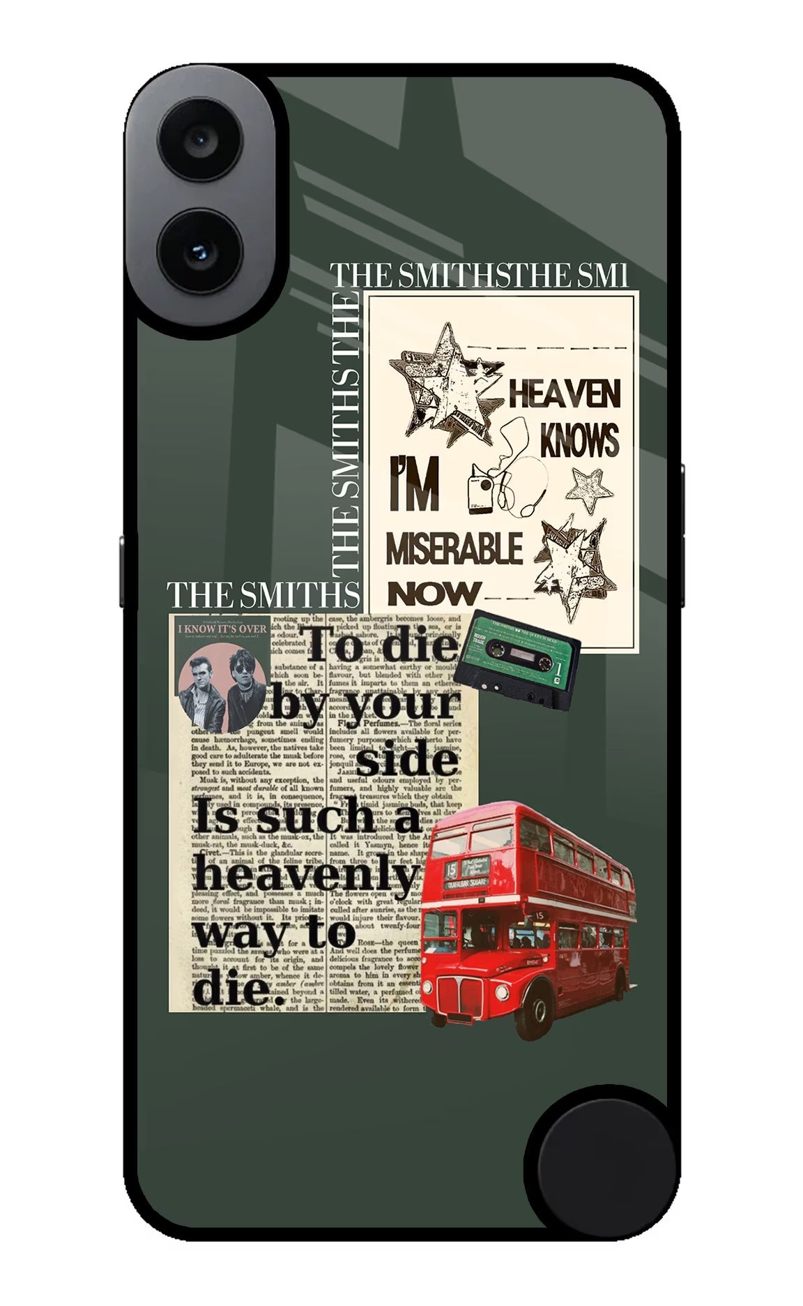 The Smiths CMF by Nothing Phone 1 Glass Case Back Cover by Casekaro