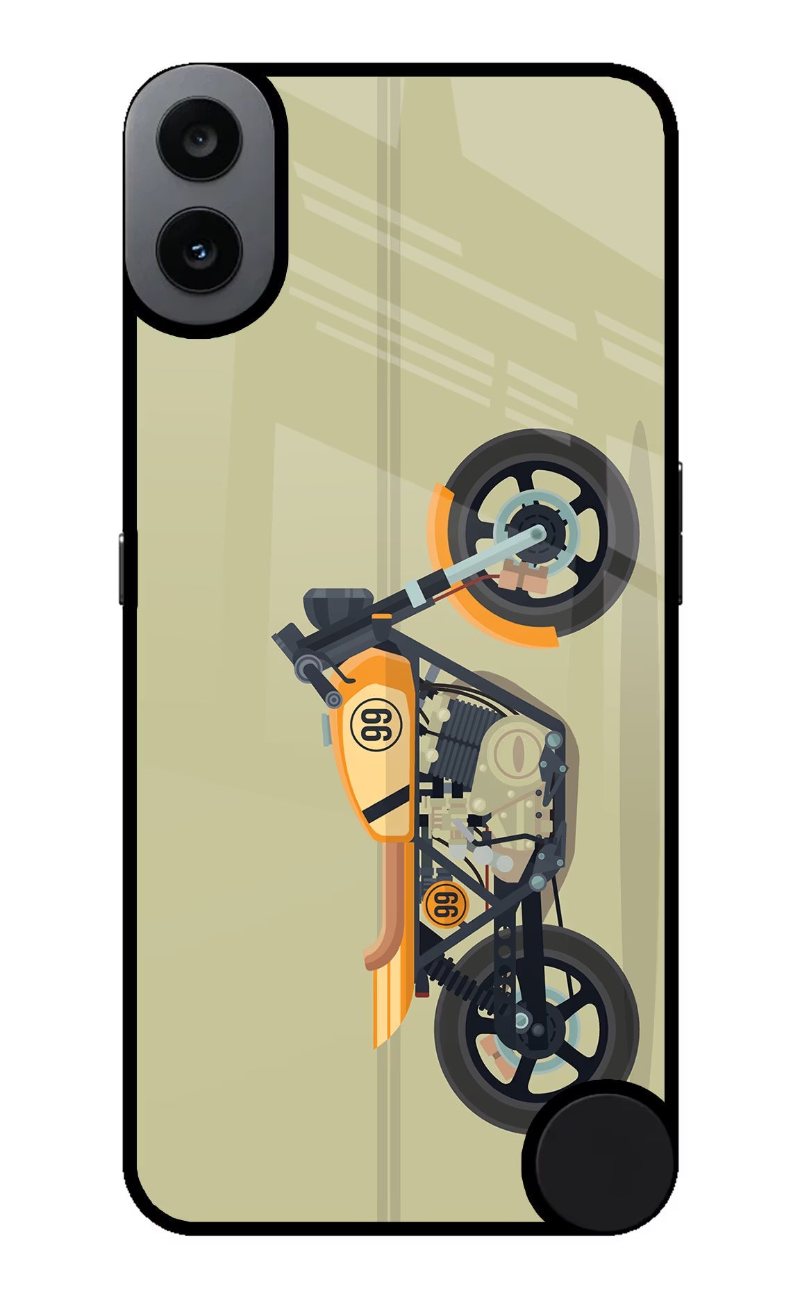Vertical Speedster CMF by Nothing Phone 1 Glass Case