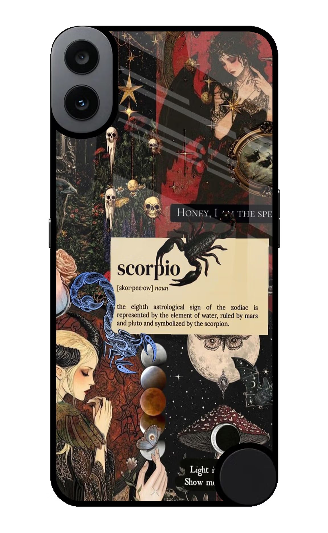 Scorpio Zodiac CMF by Nothing Phone 1 Glass Case