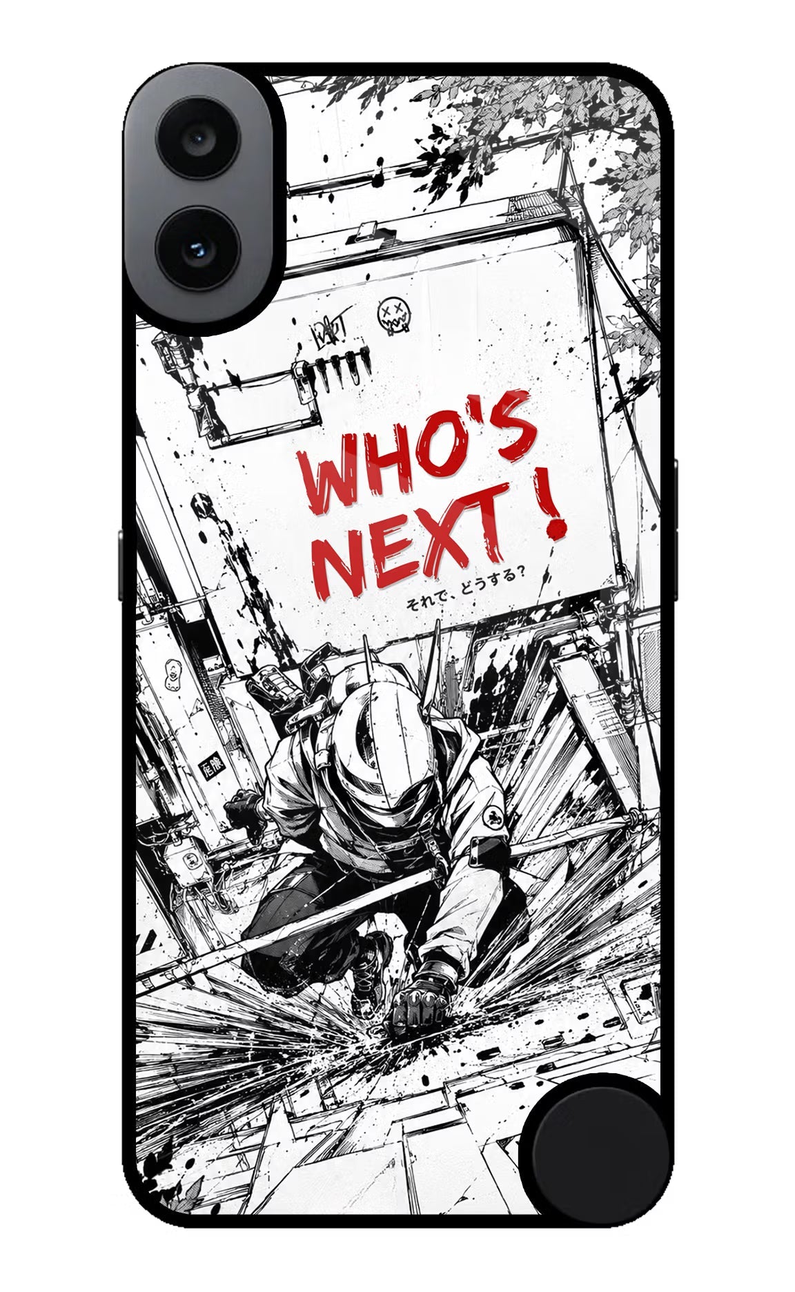 Who's Next CMF by Nothing Phone 1 Glass Case