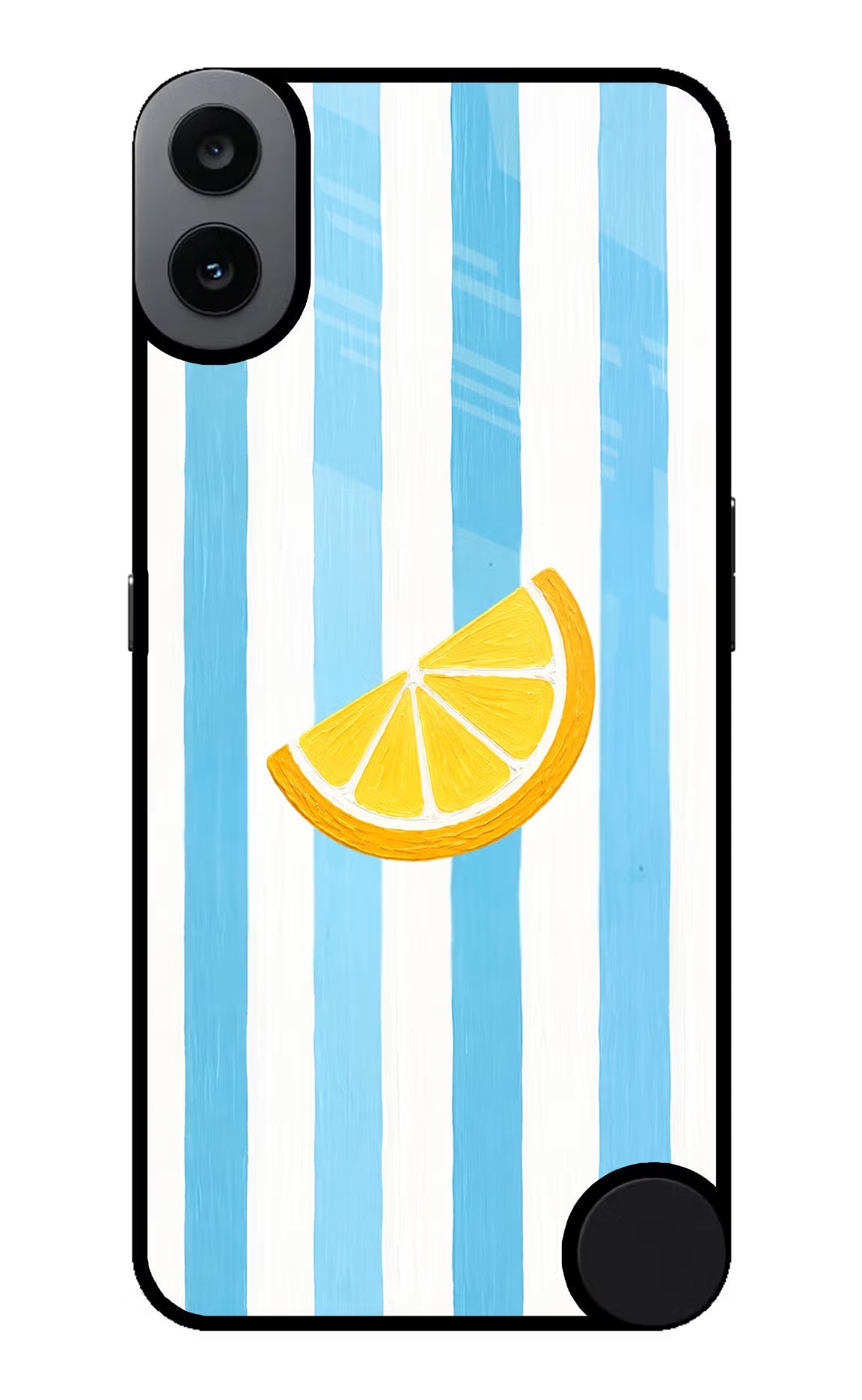 Summer Lemon CMF by Nothing Phone 1 Glass Case Back Cover by Casekaro