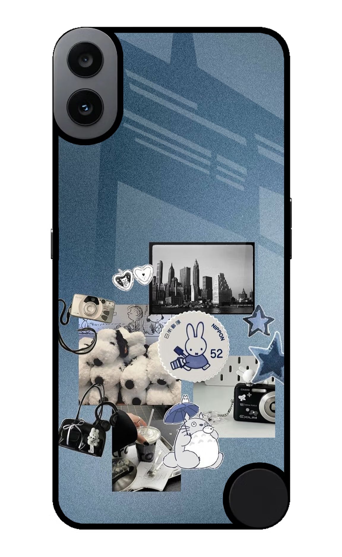 Miffy CMF by Nothing Phone 1 Glass Case Back Cover by Casekaro