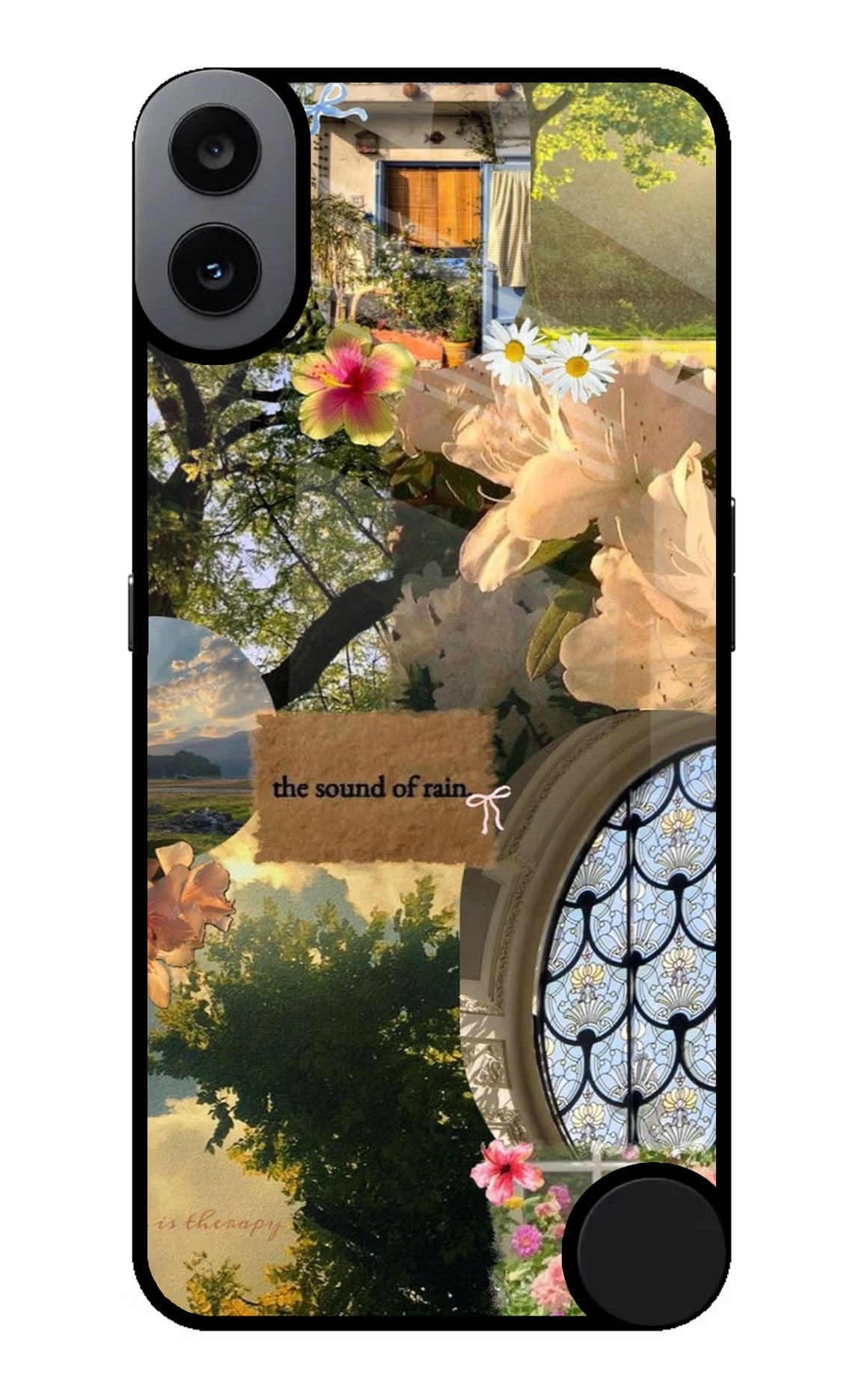 Rain CMF by Nothing Phone 1 Glass Case Back Cover by Casekaro