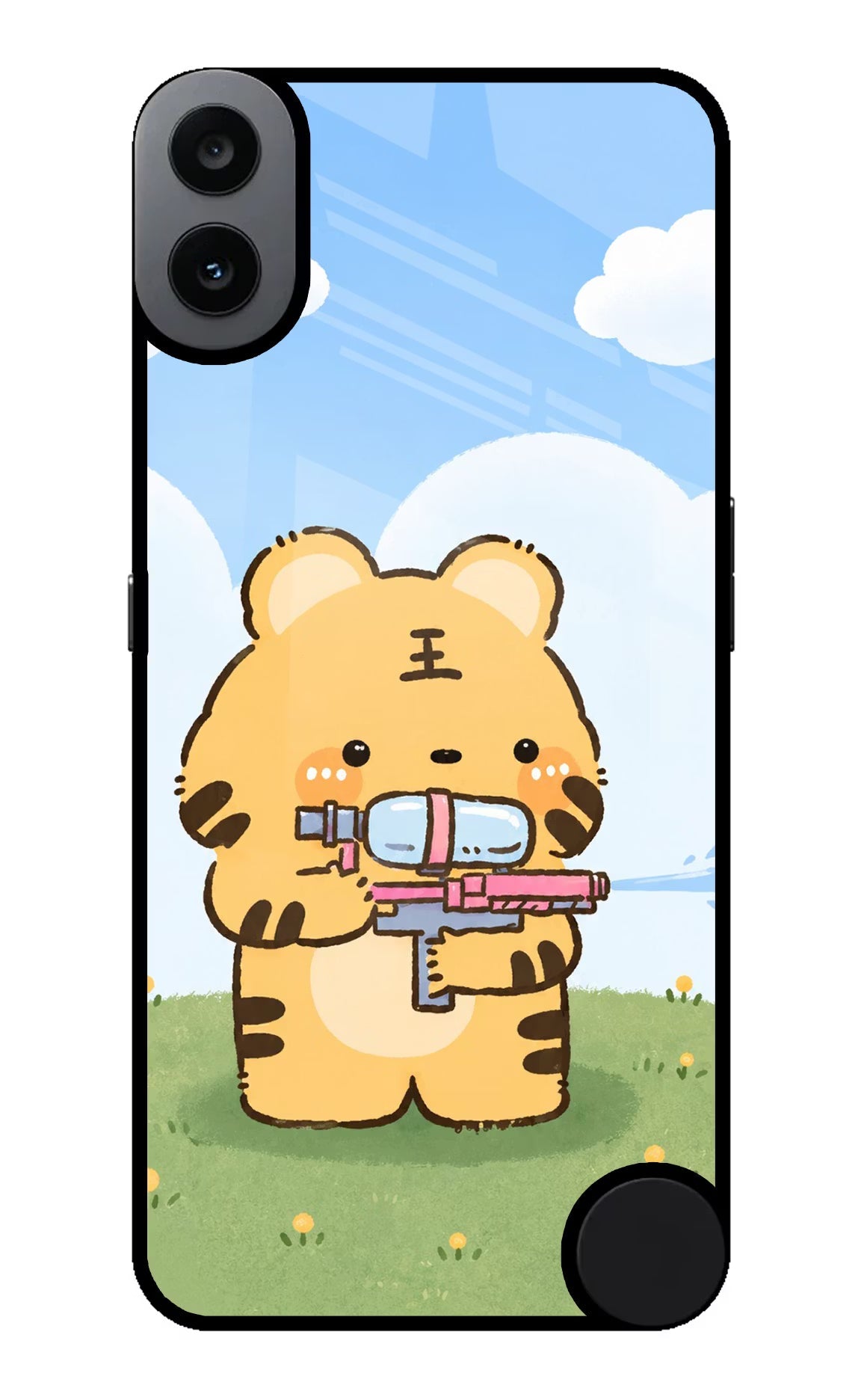Tiger Treat CMF by Nothing Phone 1 Glass Case Back Cover by Casekaro