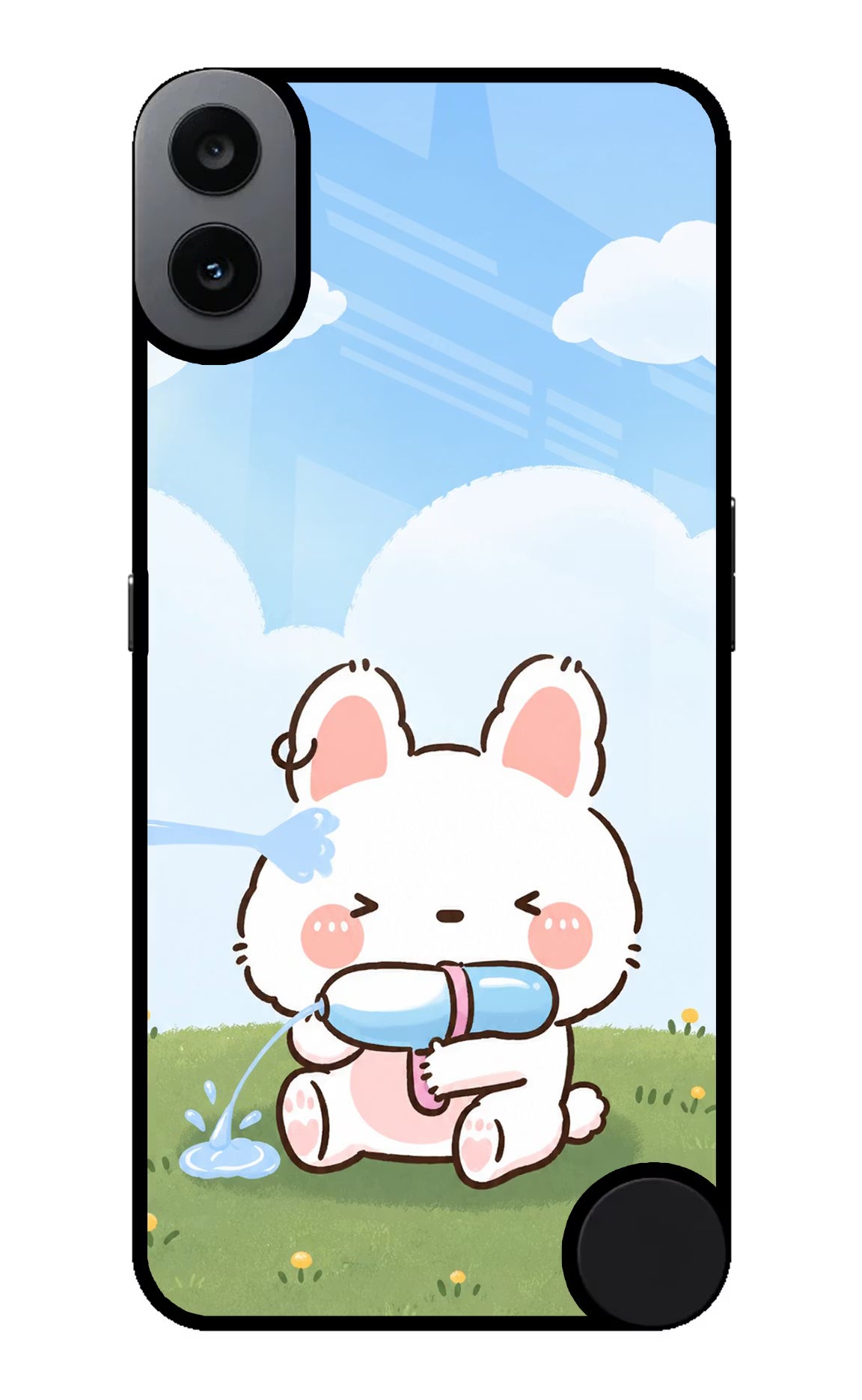 Bunny Treat CMF by Nothing Phone 1 Glass Case Back Cover by Casekaro