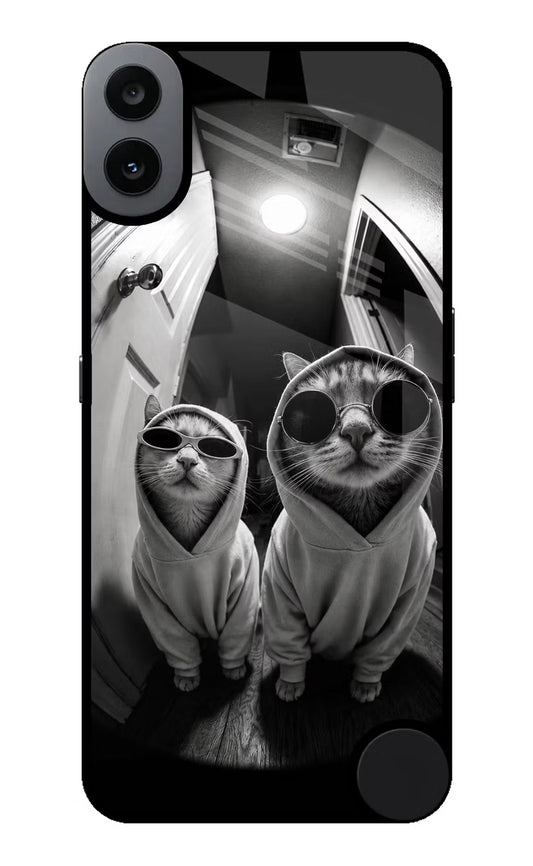 Hood Cats CMF by Nothing Phone 1 Glass Case
