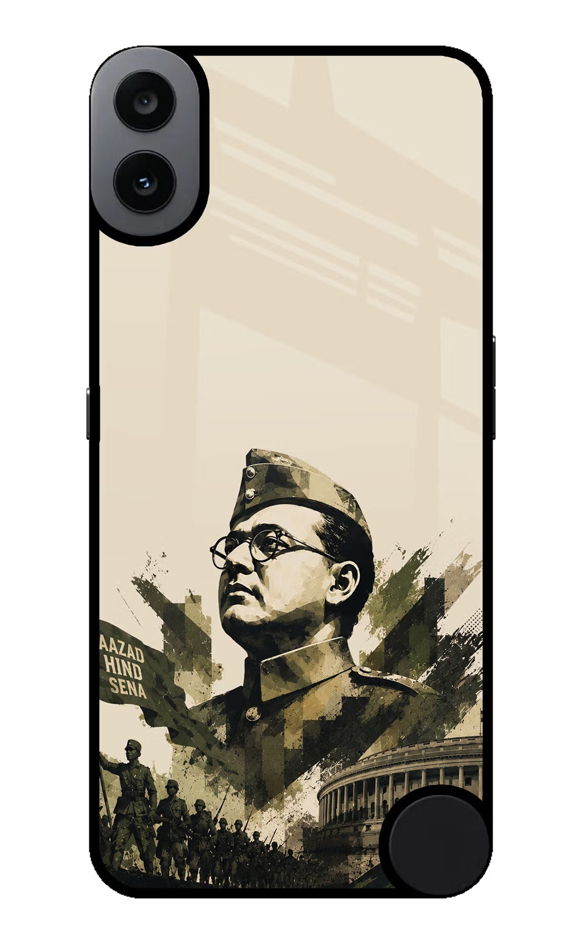 Netaji Rising CMF by Nothing Phone 1 Glass Case
