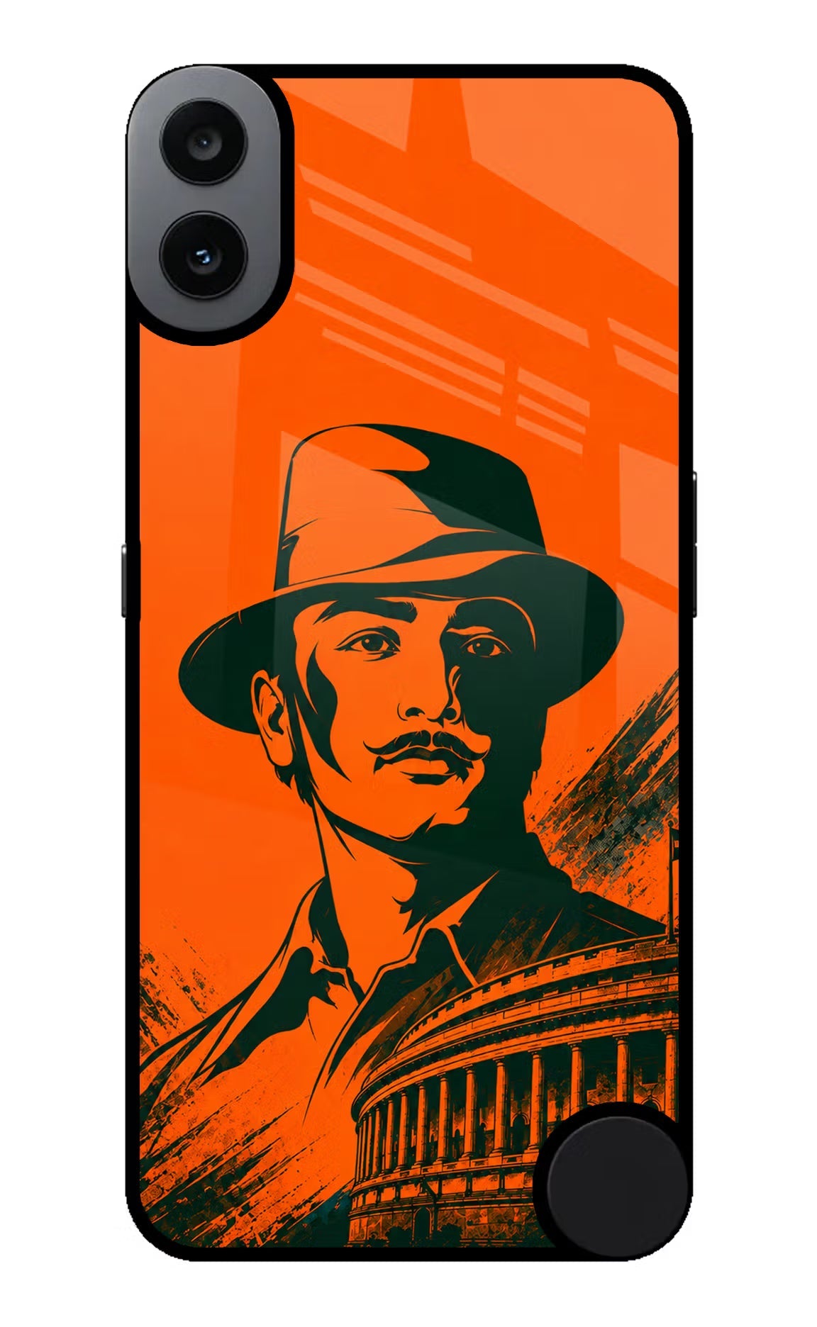 Bhagat Singh Legacy CMF by Nothing Phone 1 Glass Case Back Cover by Casekaro