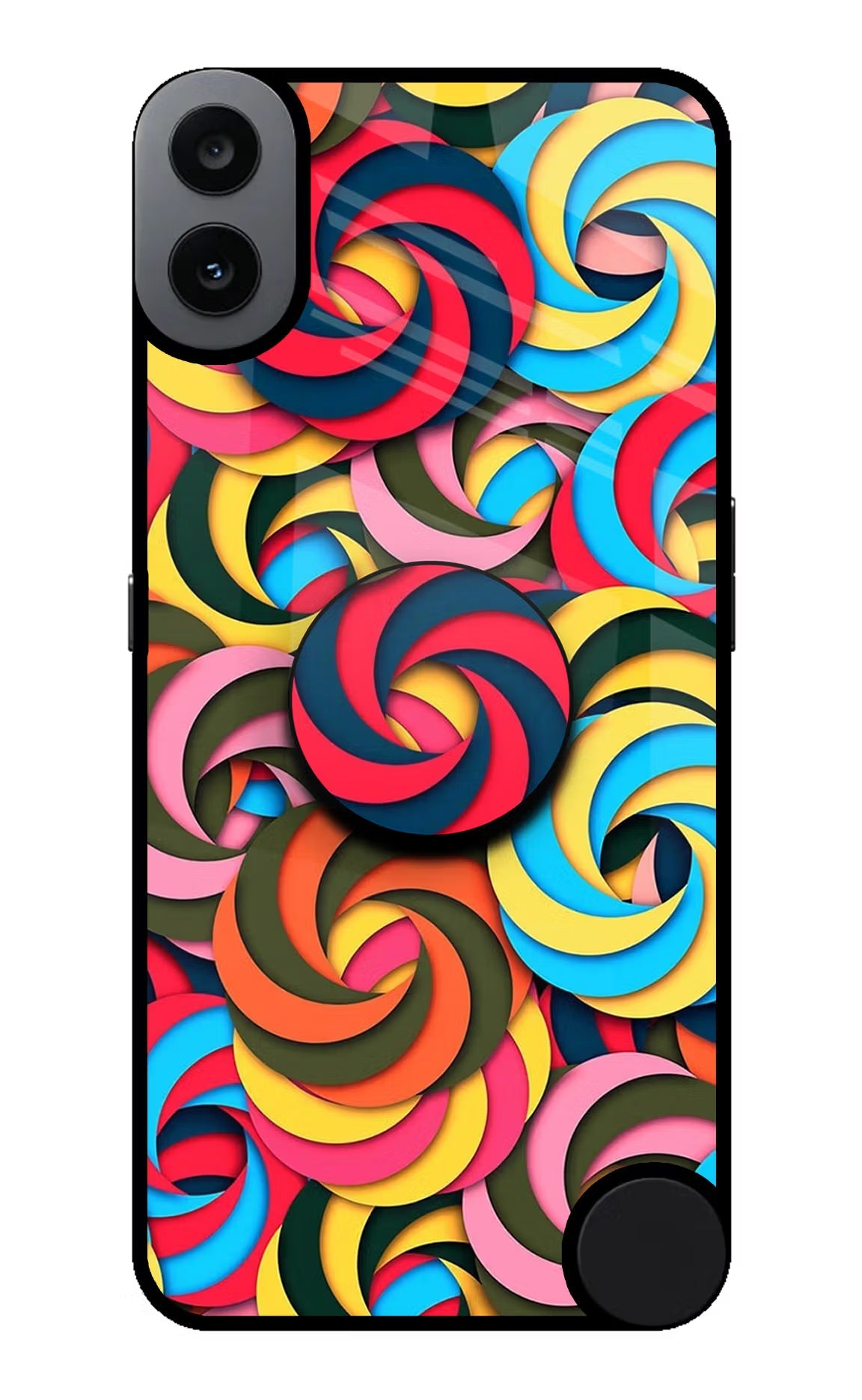 Spiral Pattern CMF by Nothing Phone 1 Pop Case by Casekaro