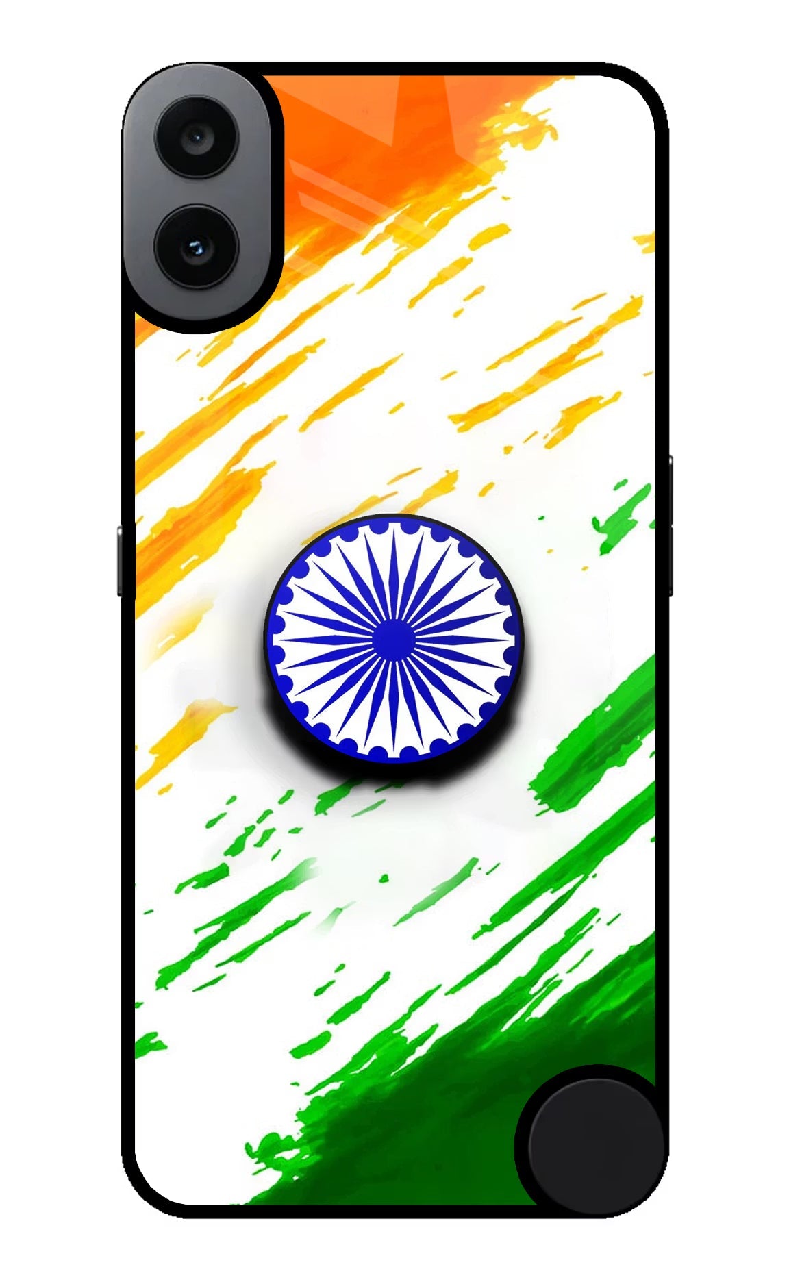 Indian Flag Ashoka Chakra CMF by Nothing Phone 1 Pop Case by Casekaro