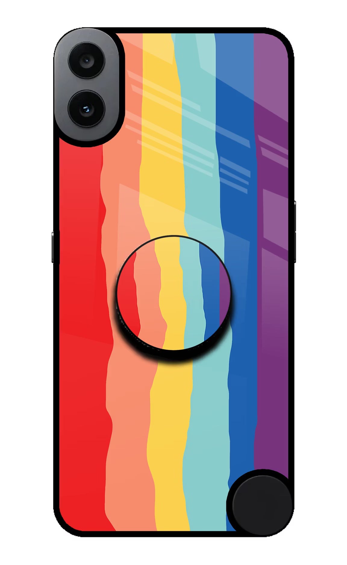Rainbow CMF by Nothing Phone 1 Pop Case by Casekaro