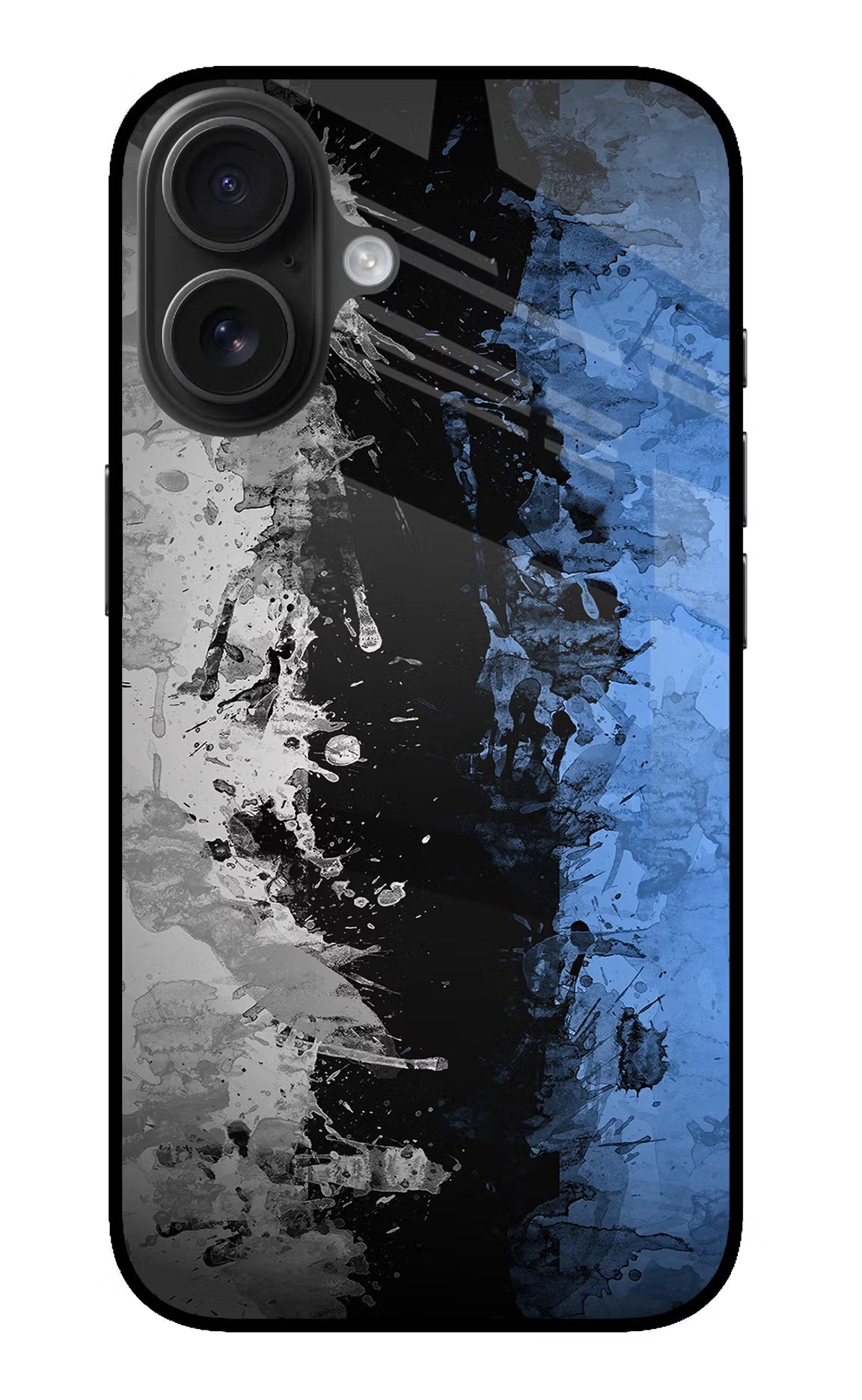 Artistic Design iPhone 16 Glass Case Back Cover by Casekaro