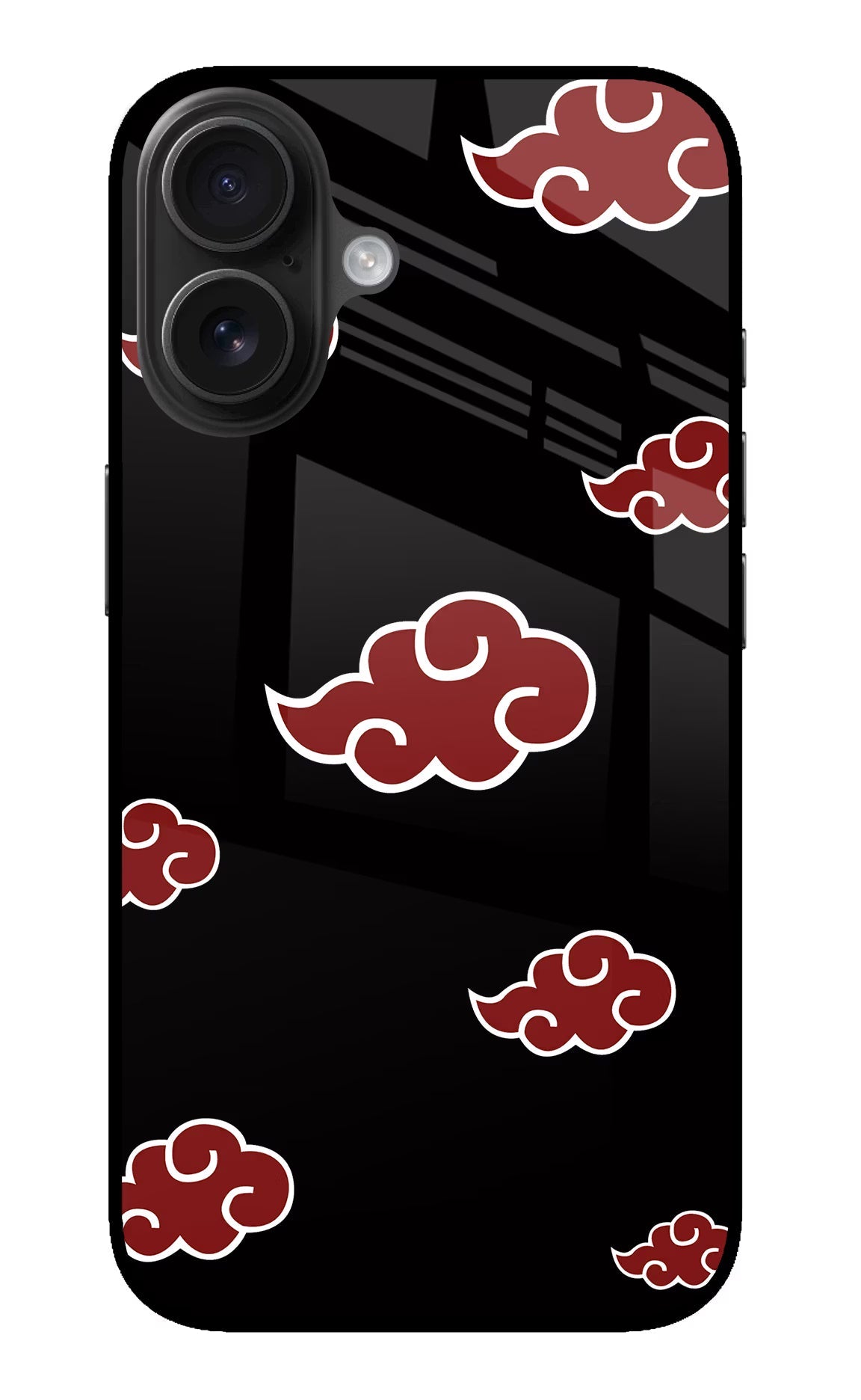 Akatsuki iPhone 16 Glass Case Back Cover by Casekaro