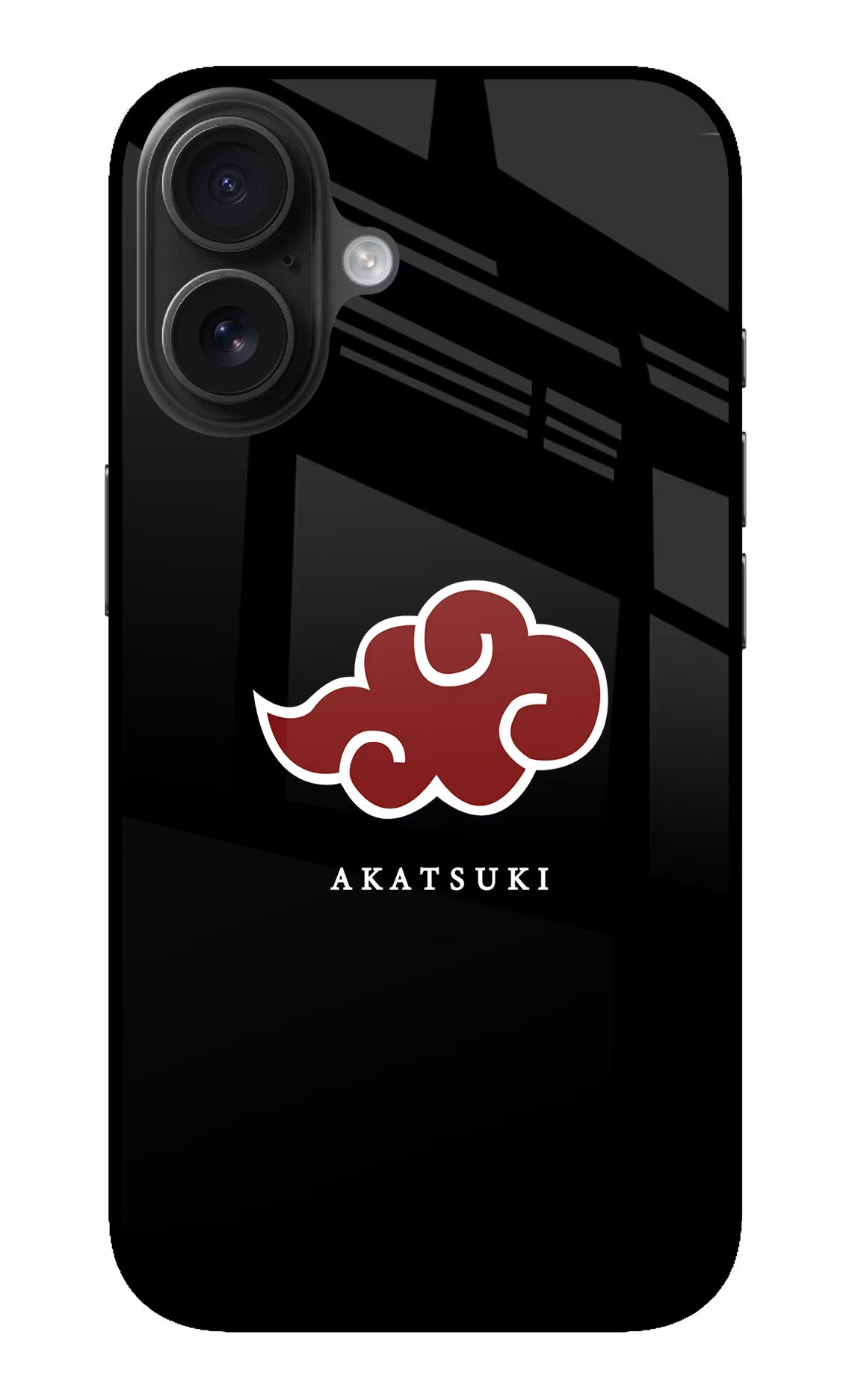 Akatsuki iPhone 16 Glass Case Back Cover by Casekaro