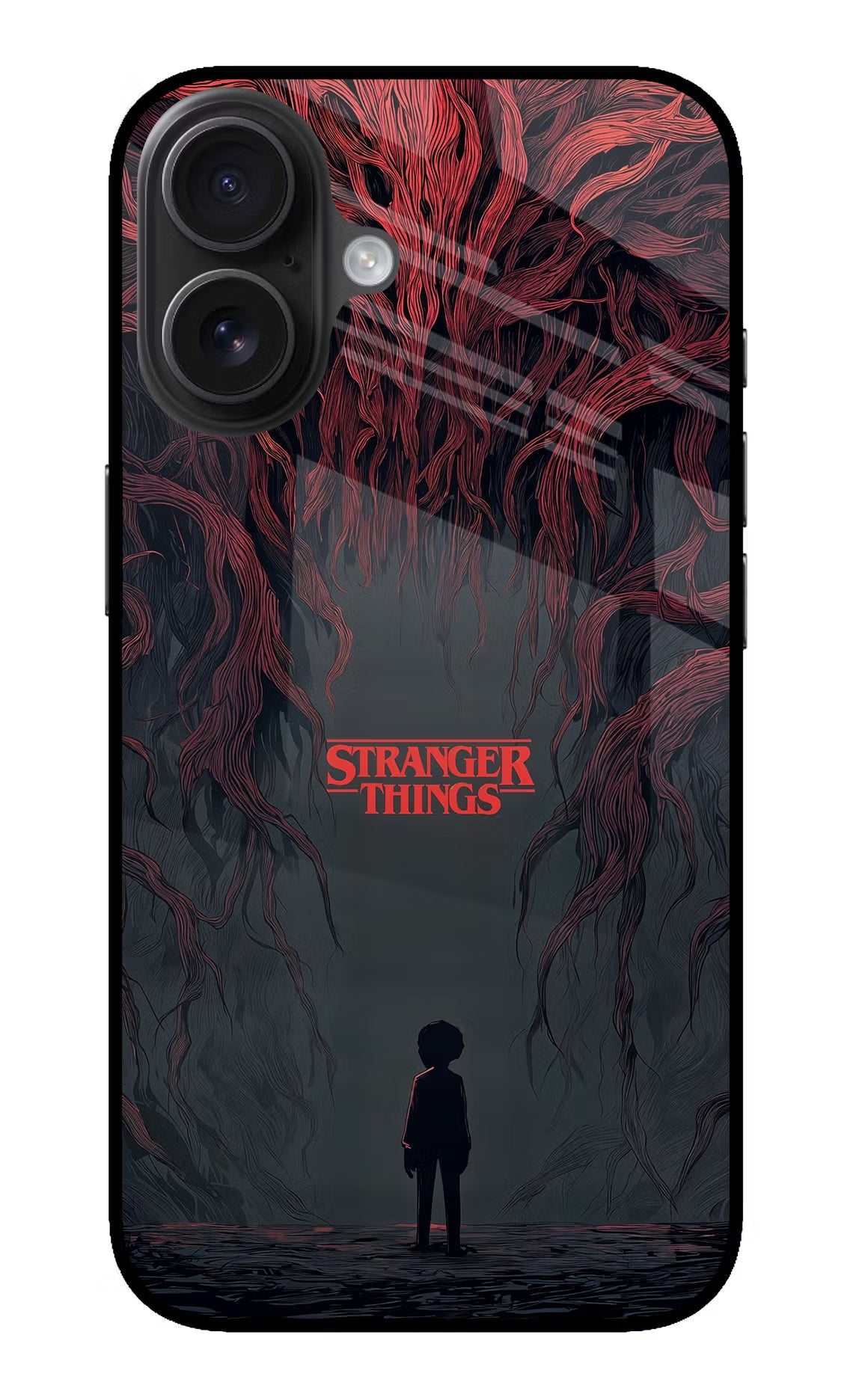 Ordinary Things Dark Side iPhone 16 Glass Case Back Cover by Casekaro