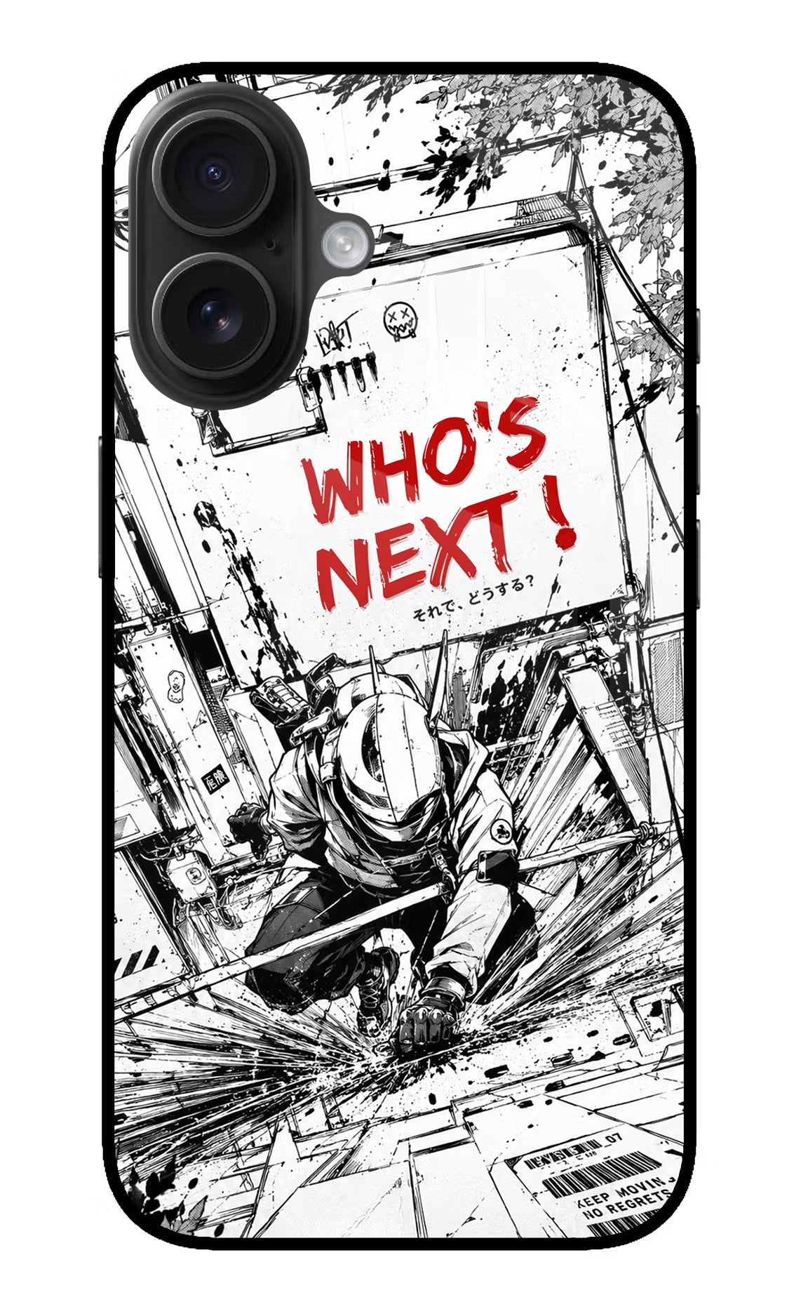 Who's Next iPhone 16 Glass Case