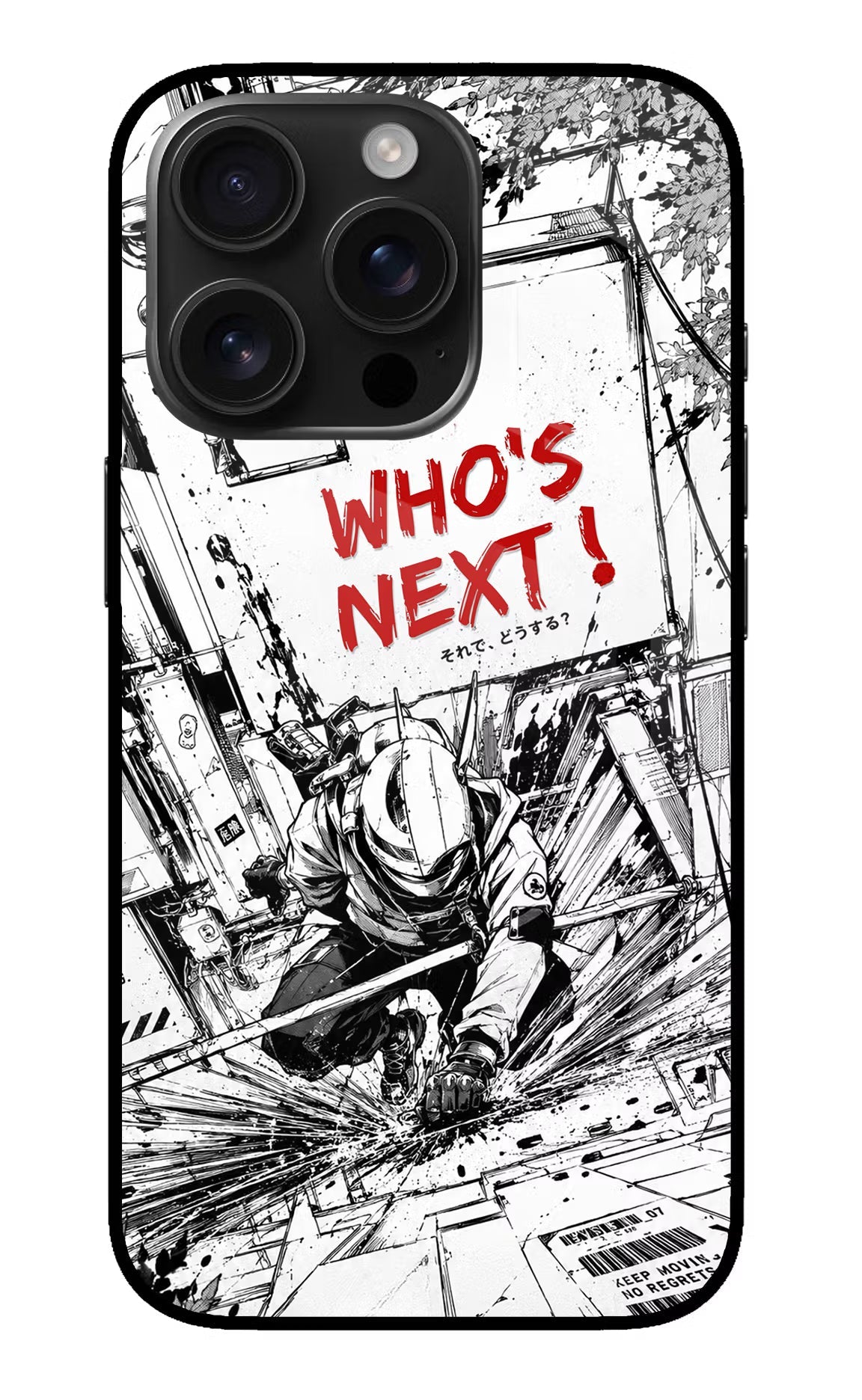 Who's Next iPhone 16 Pro Glass Case