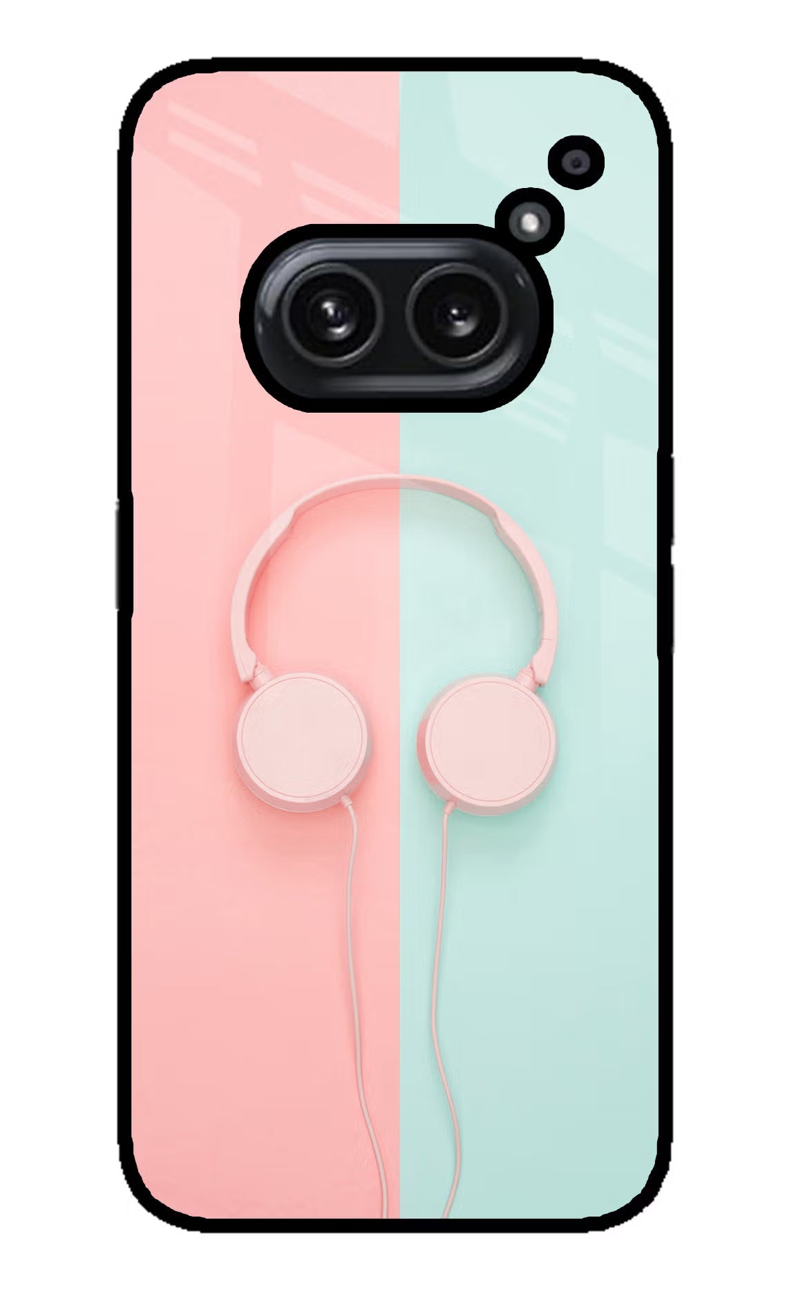 Music Lover Nothing Phone 2A Plus Glass Case Back Cover by Casekaro