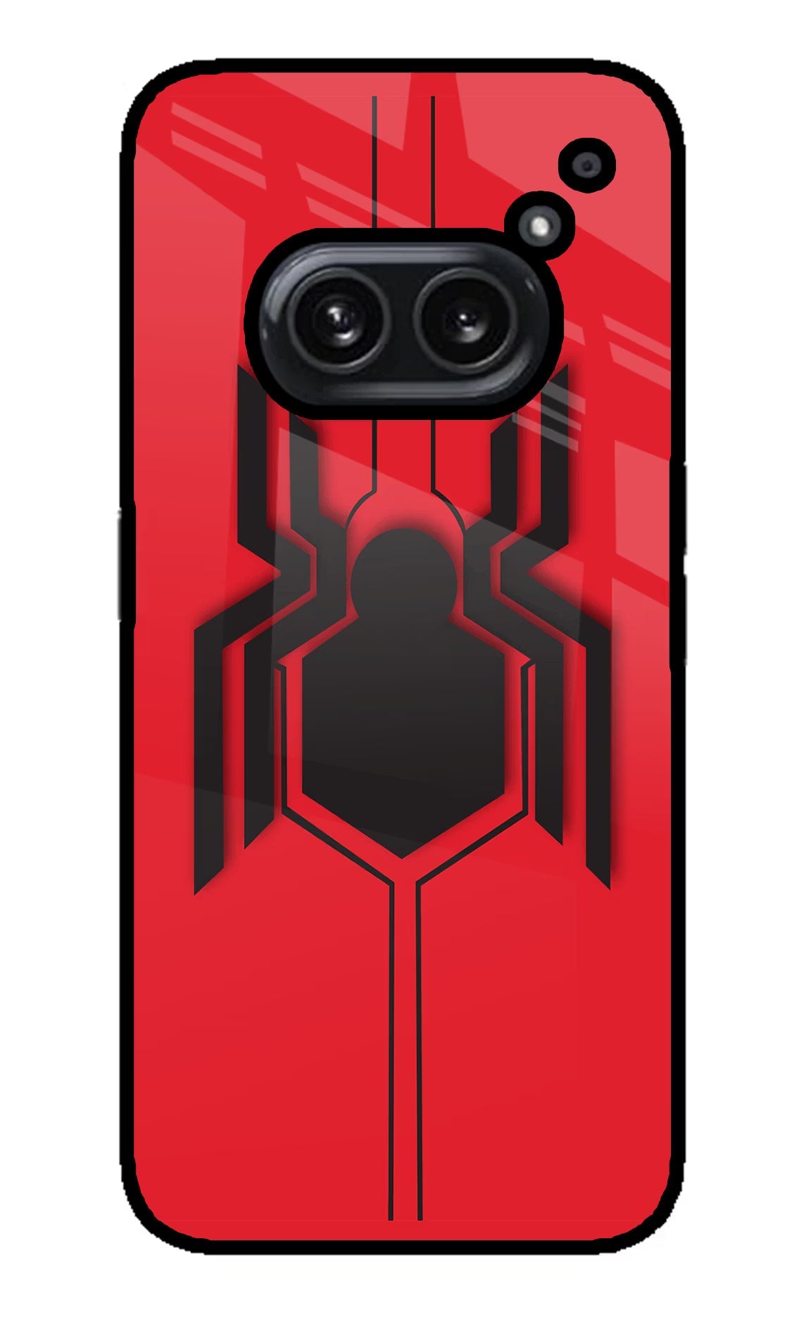 Spider Nothing Phone 2A Plus Glass Case Back Cover by Casekaro