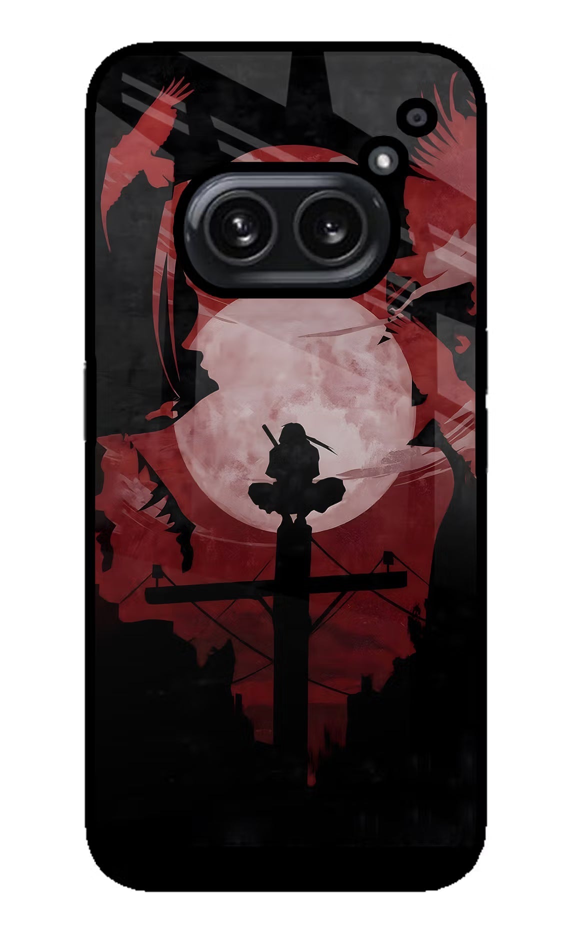 Naruto Anime Nothing Phone 2A Plus Glass Case Back Cover by Casekaro