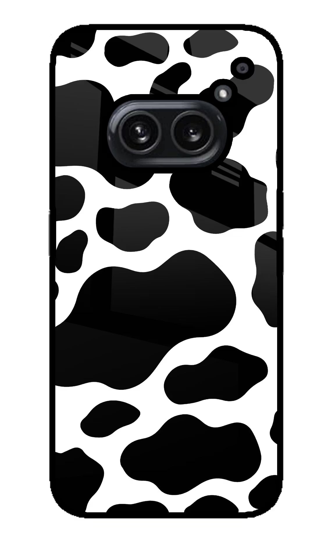 Cow Spots Nothing Phone 2A Plus Glass Case Back Cover by Casekaro