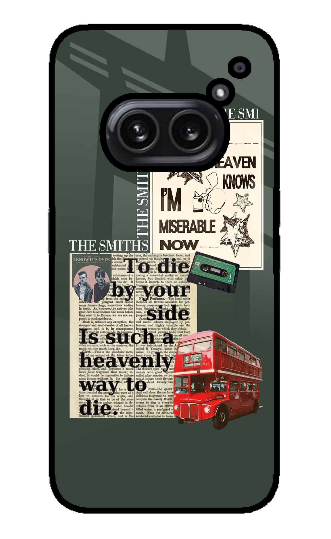 The Smiths Nothing Phone 2A Plus Glass Case Back Cover by Casekaro