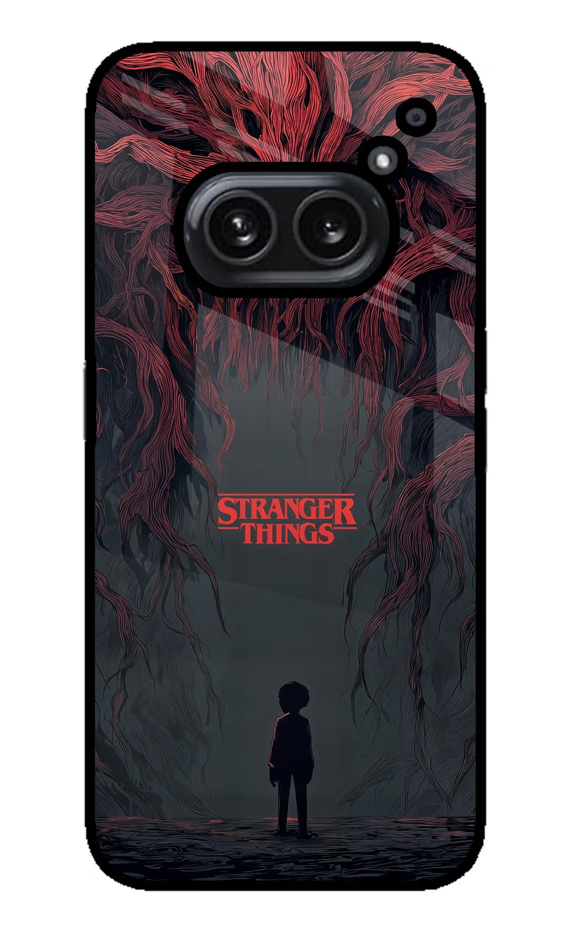 Ordinary Things Dark Side Nothing Phone 2A Plus Glass Case Back Cover by Casekaro