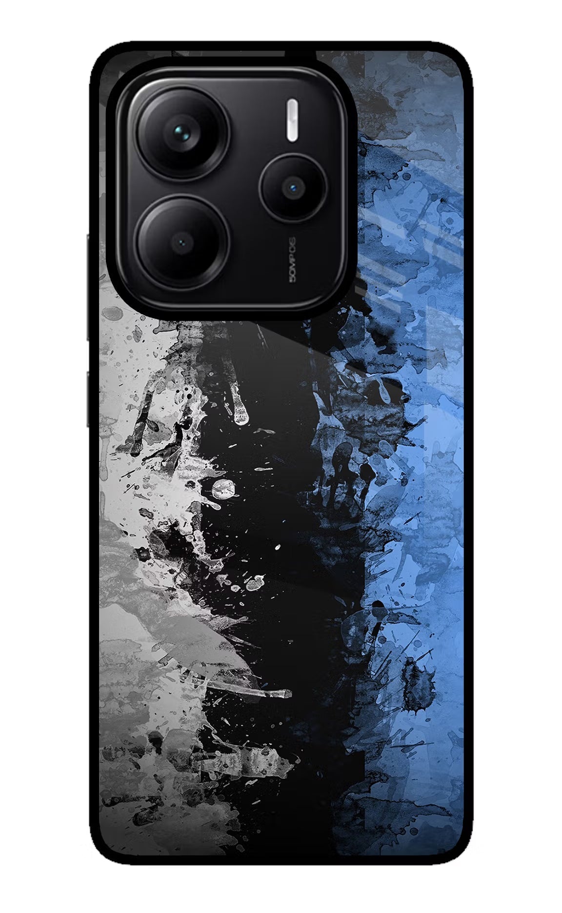 Artistic Design Redmi Note 14 5G Glass Case Back Cover by Casekaro