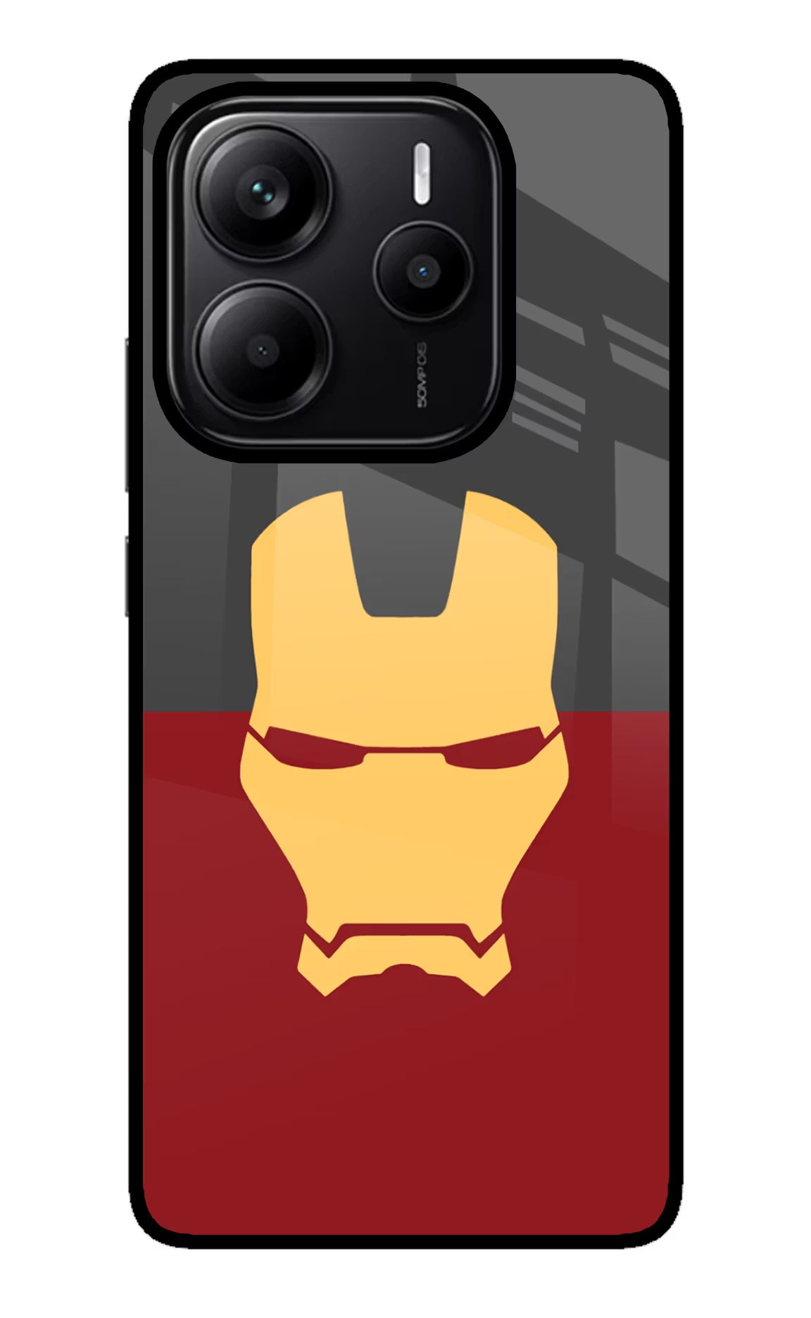Ironman Redmi Note 14 5G Glass Case Back Cover by Casekaro