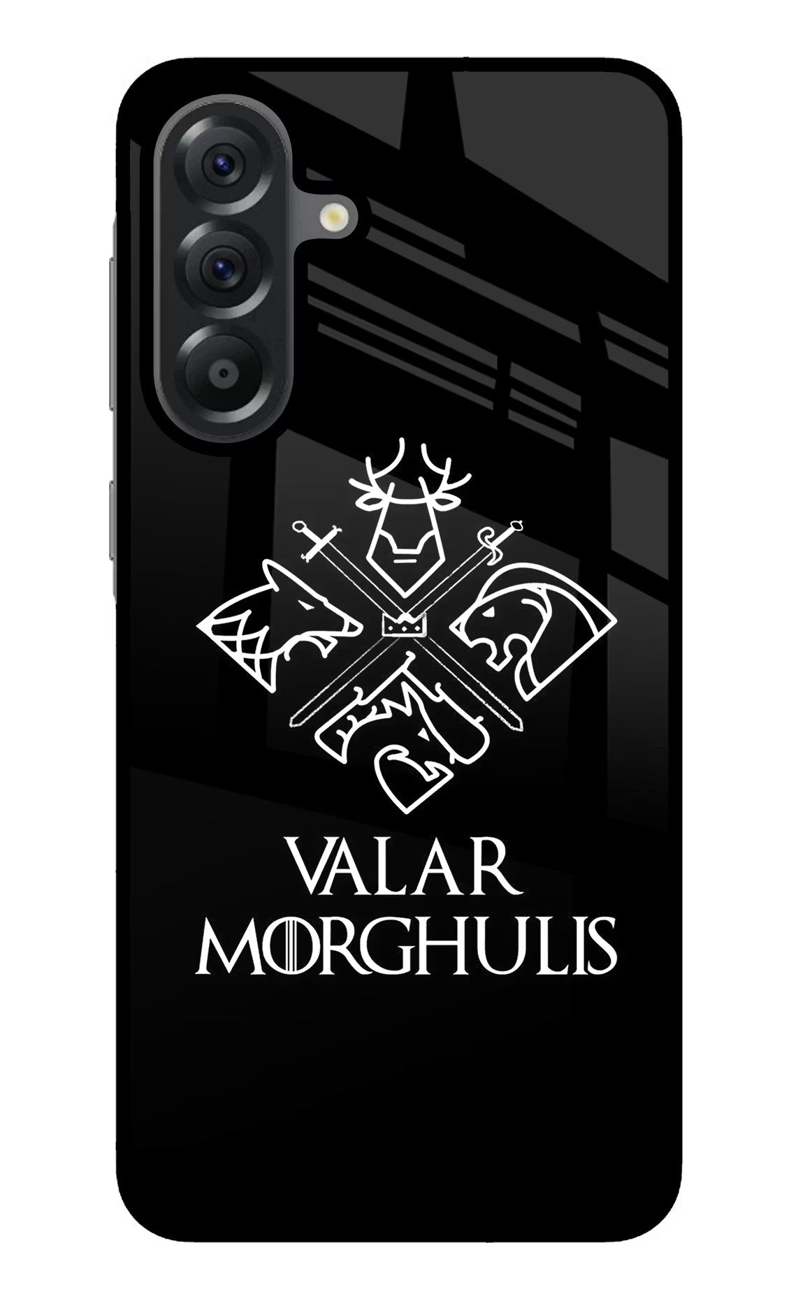 Valar Morghulis | Game Of Thrones Samsung A56 5G Glass Case Back Cover by Casekaro