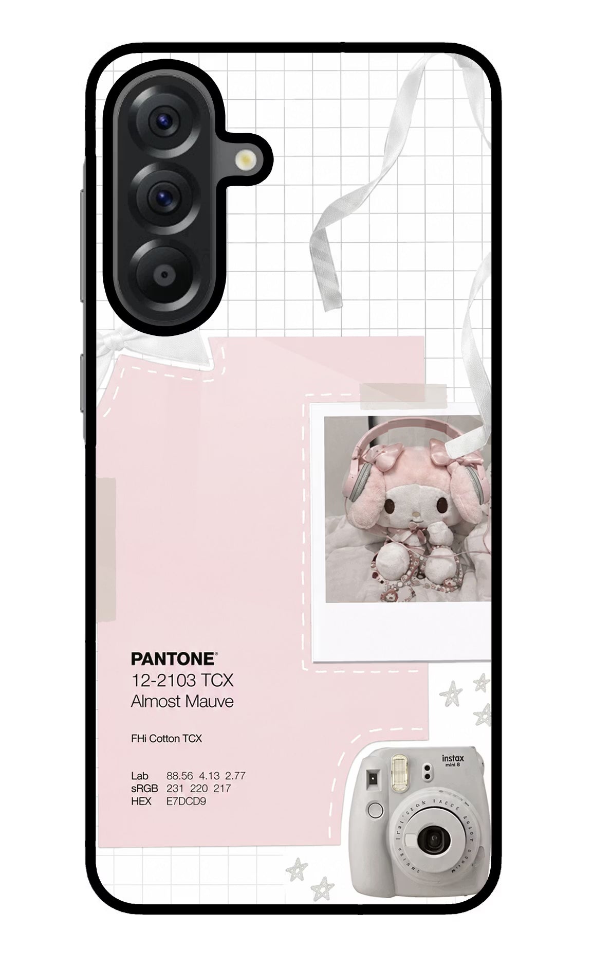 Pantone Asthetic Samsung A56 5G Glass Case Back Cover by Casekaro
