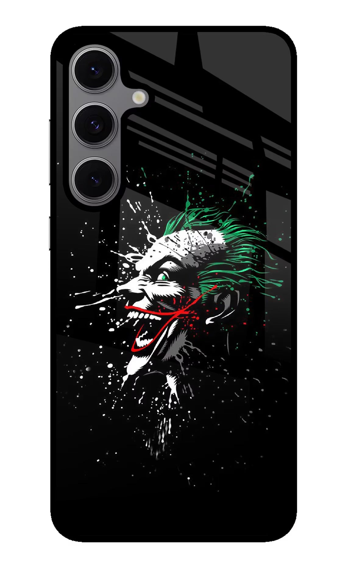 Joker Samsung S24 FE 5G Glass Case Back Cover by Casekaro