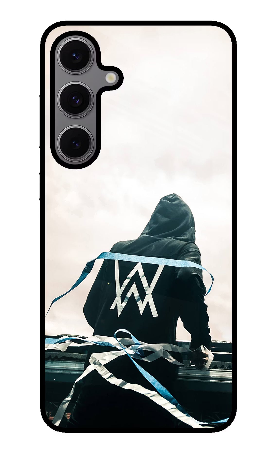 Alan Walker Samsung S24 FE 5G Glass Case Back Cover by Casekaro