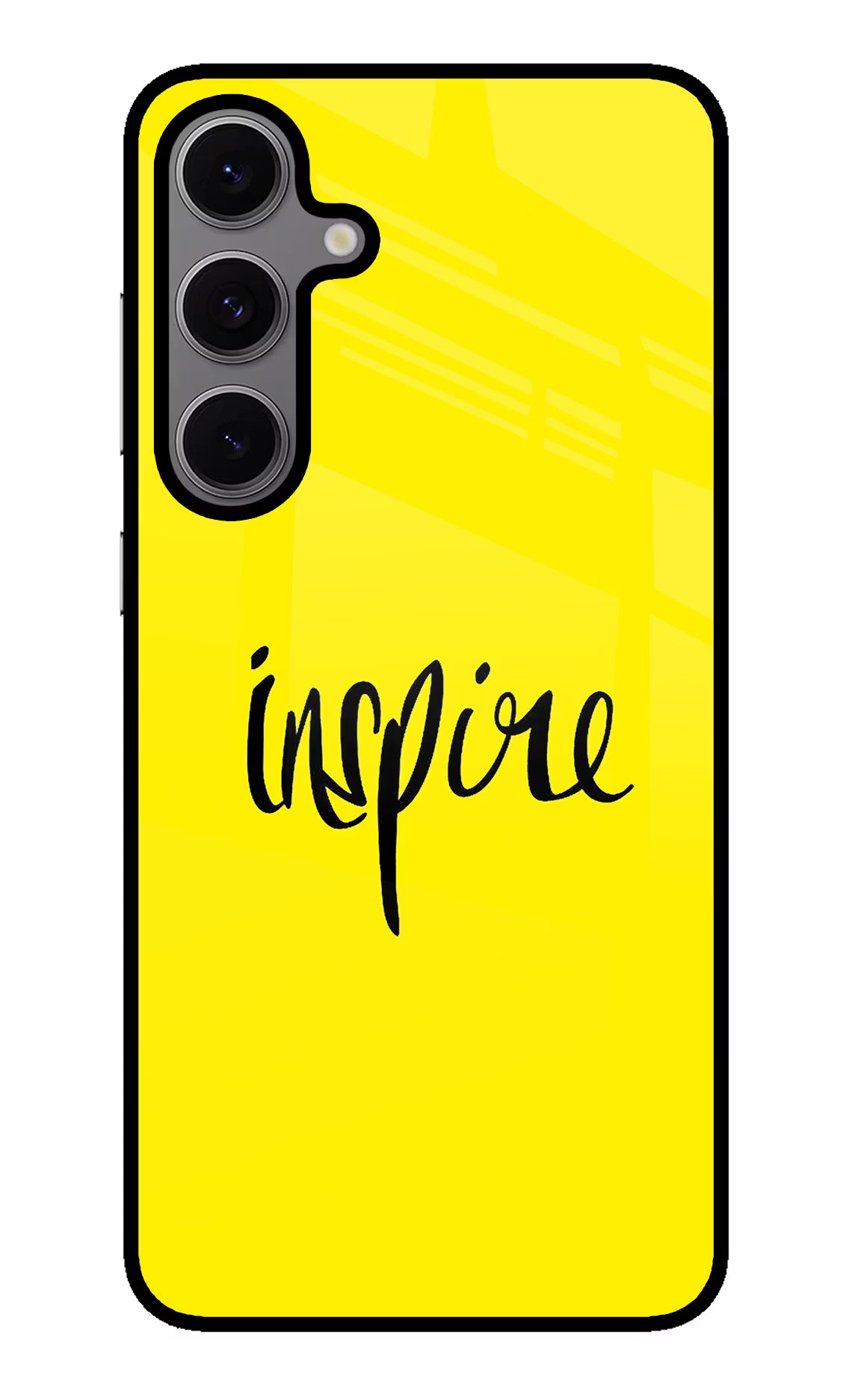 Inspire Samsung S24 FE 5G Glass Case Back Cover by Casekaro