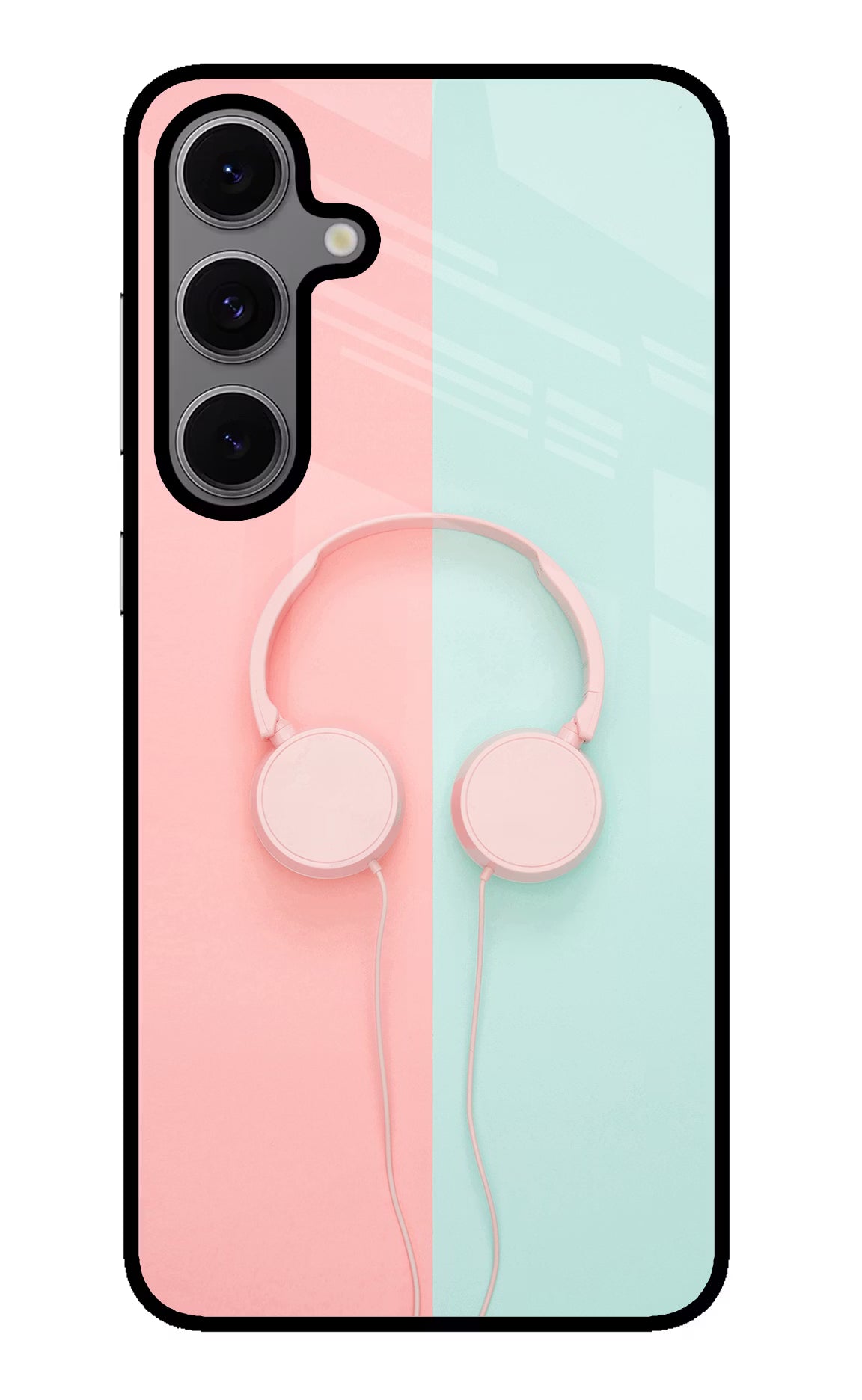 Music Lover Samsung S24 FE 5G Glass Case Back Cover by Casekaro