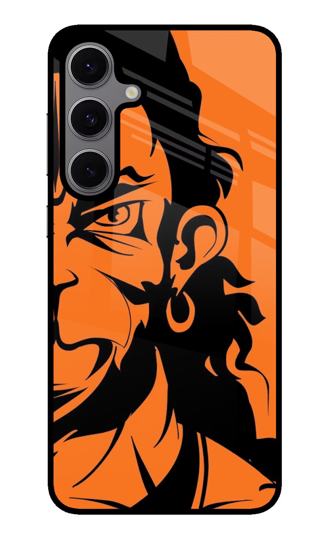 Hanuman Samsung S24 FE 5G Glass Case Back Cover by Casekaro
