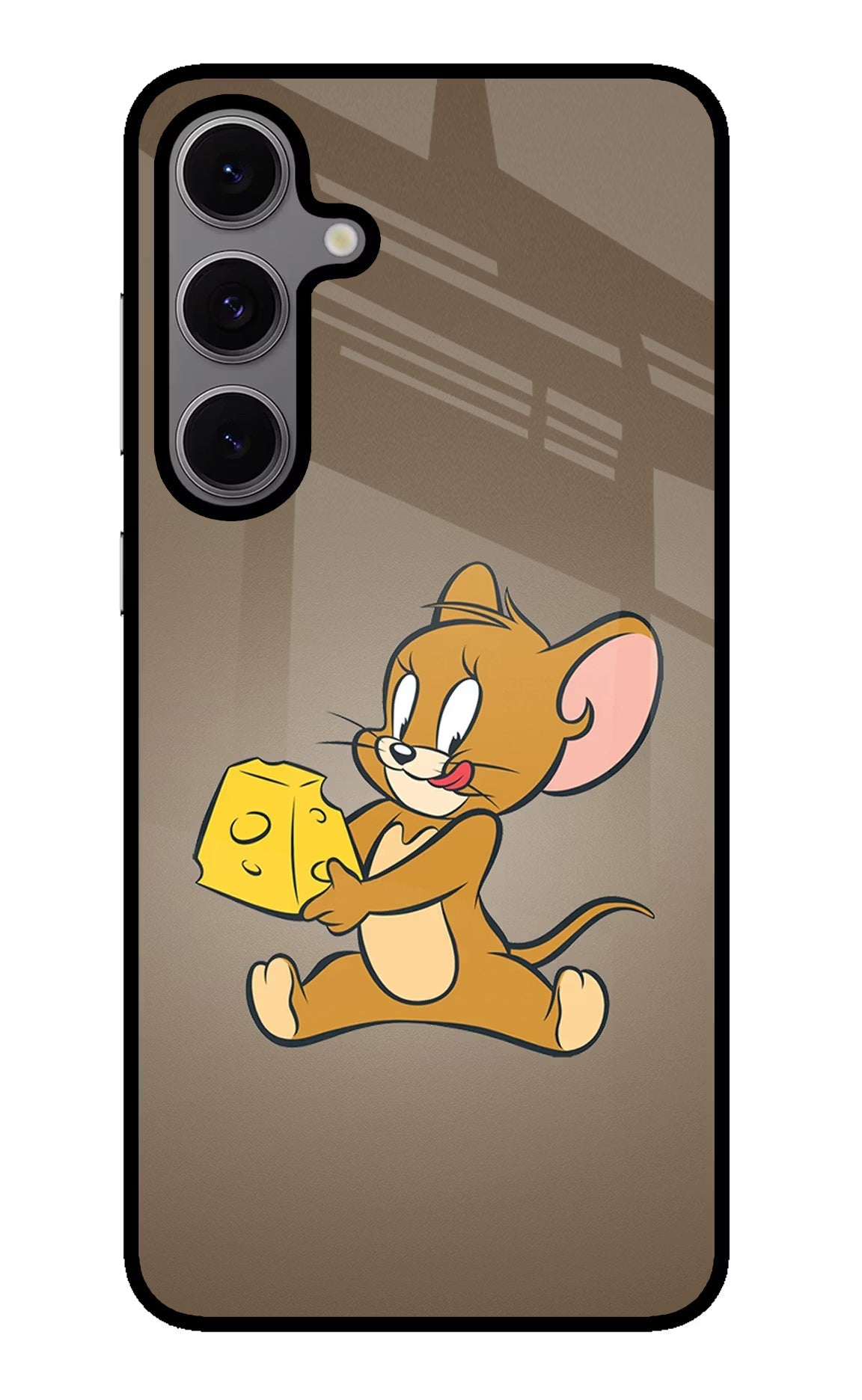 Jerry Samsung S24 FE 5G Glass Case Back Cover by Casekaro