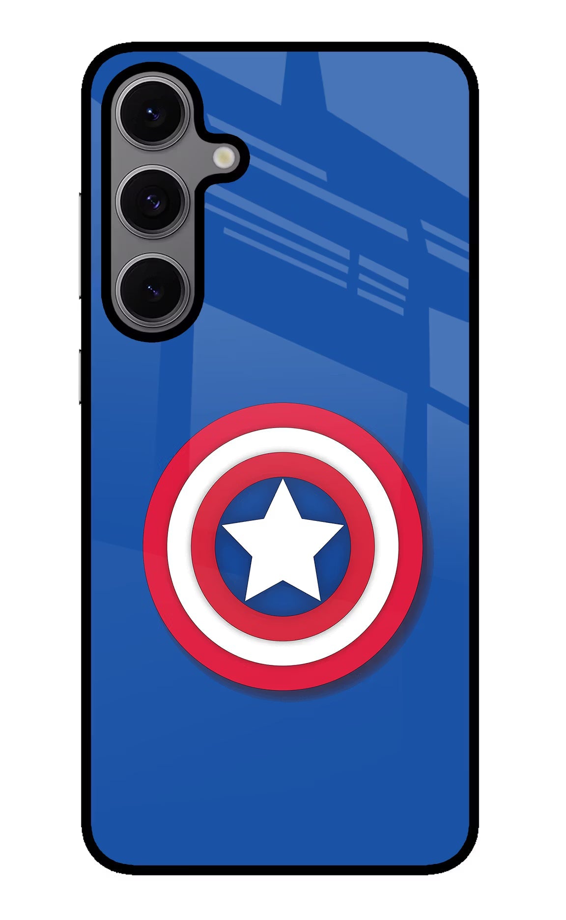 Shield Samsung S24 FE 5G Glass Case Back Cover by Casekaro