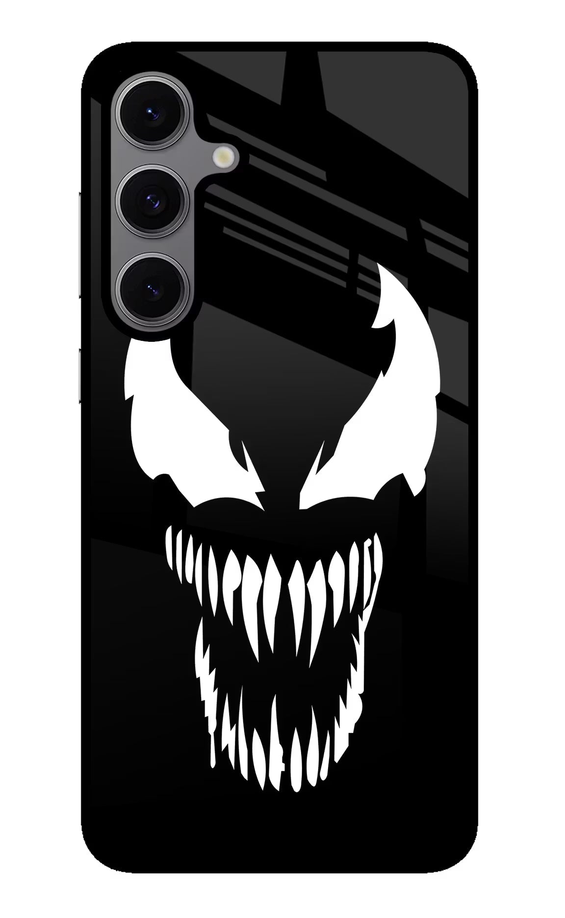 Venom Samsung S24 FE 5G Glass Case Back Cover by Casekaro