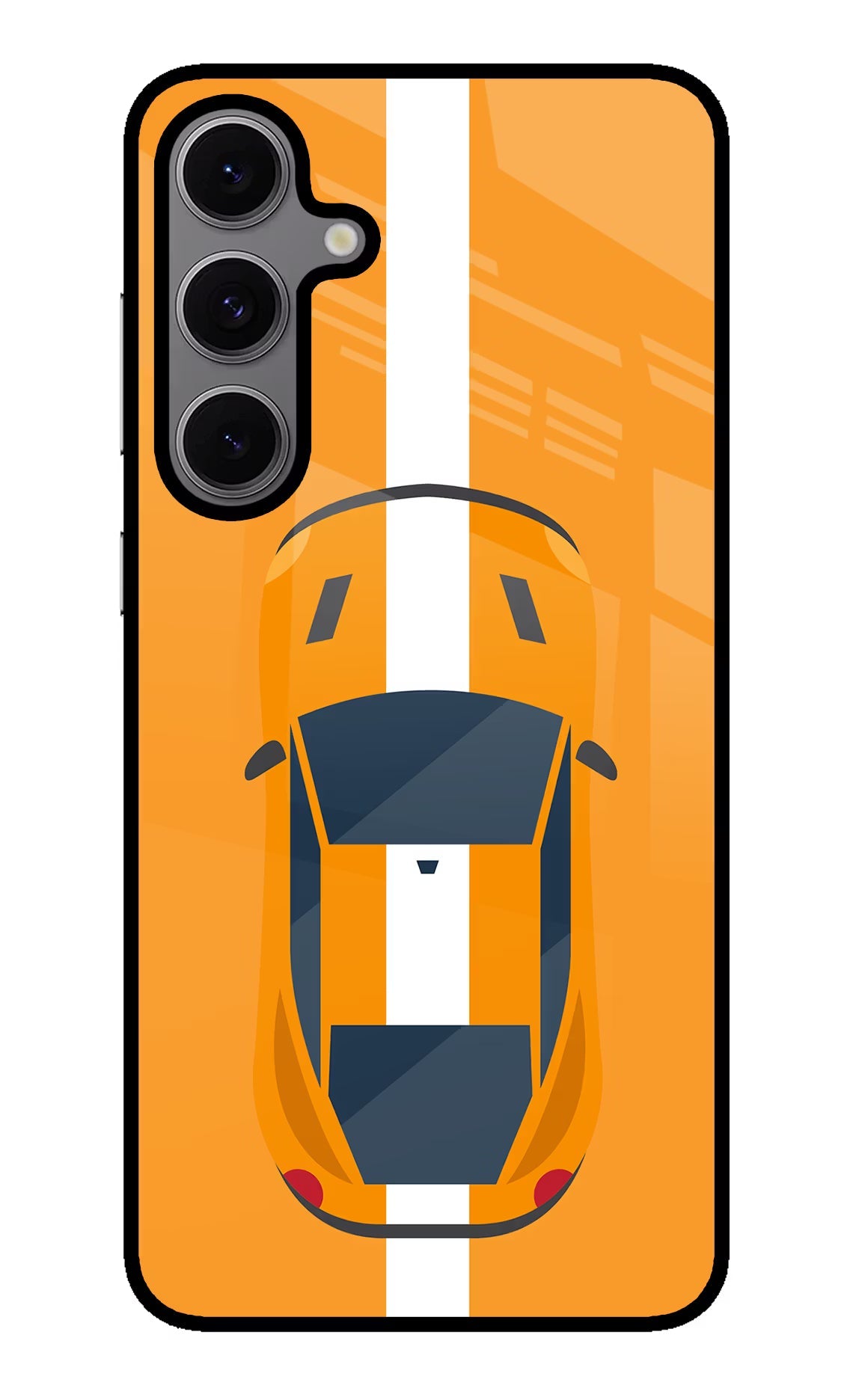 Highway Pursuit Samsung S24 FE 5G Glass Case Back Cover by Casekaro