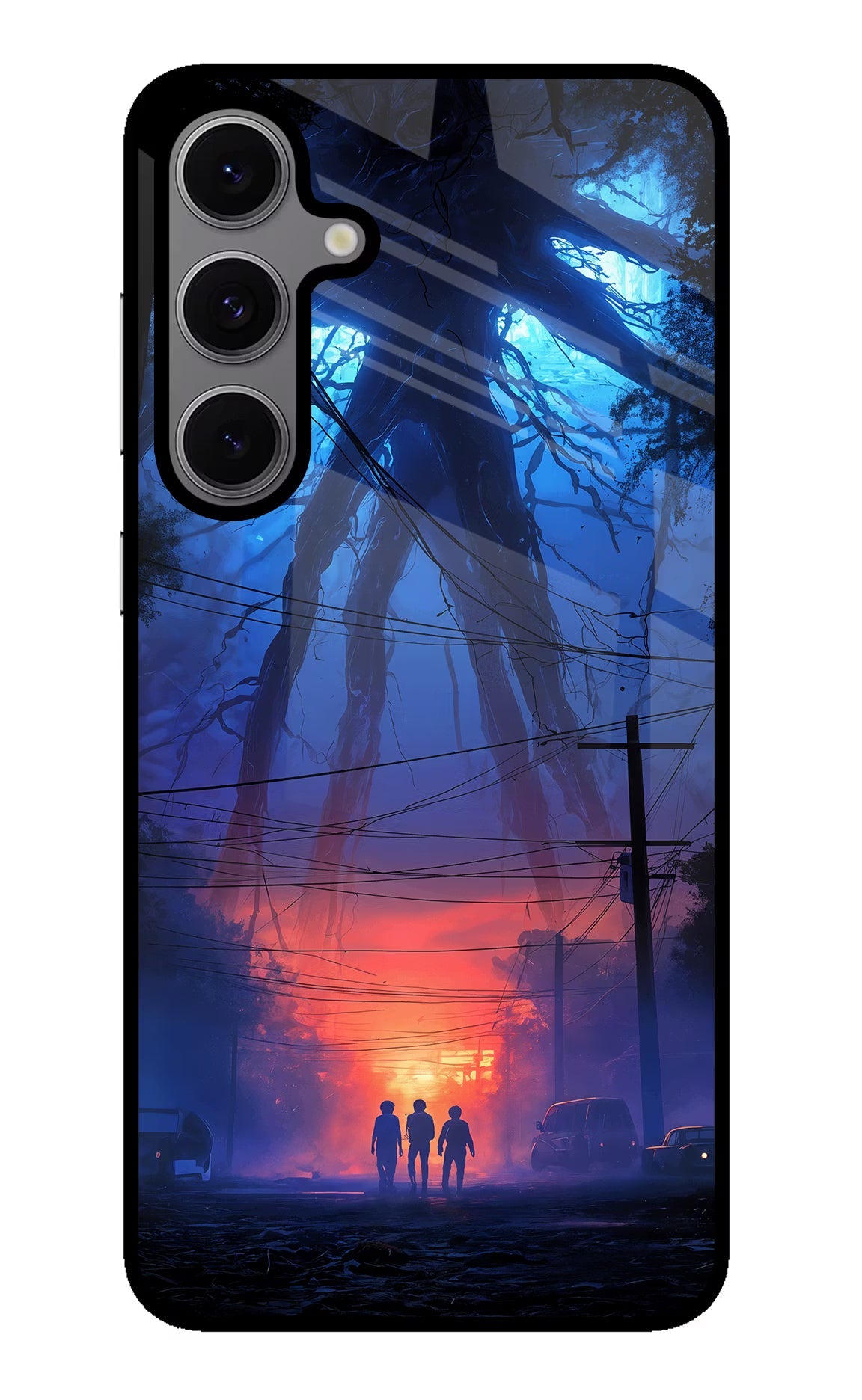 Ordinary Things Shadow Samsung S24 FE 5G Glass Case Back Cover by Casekaro