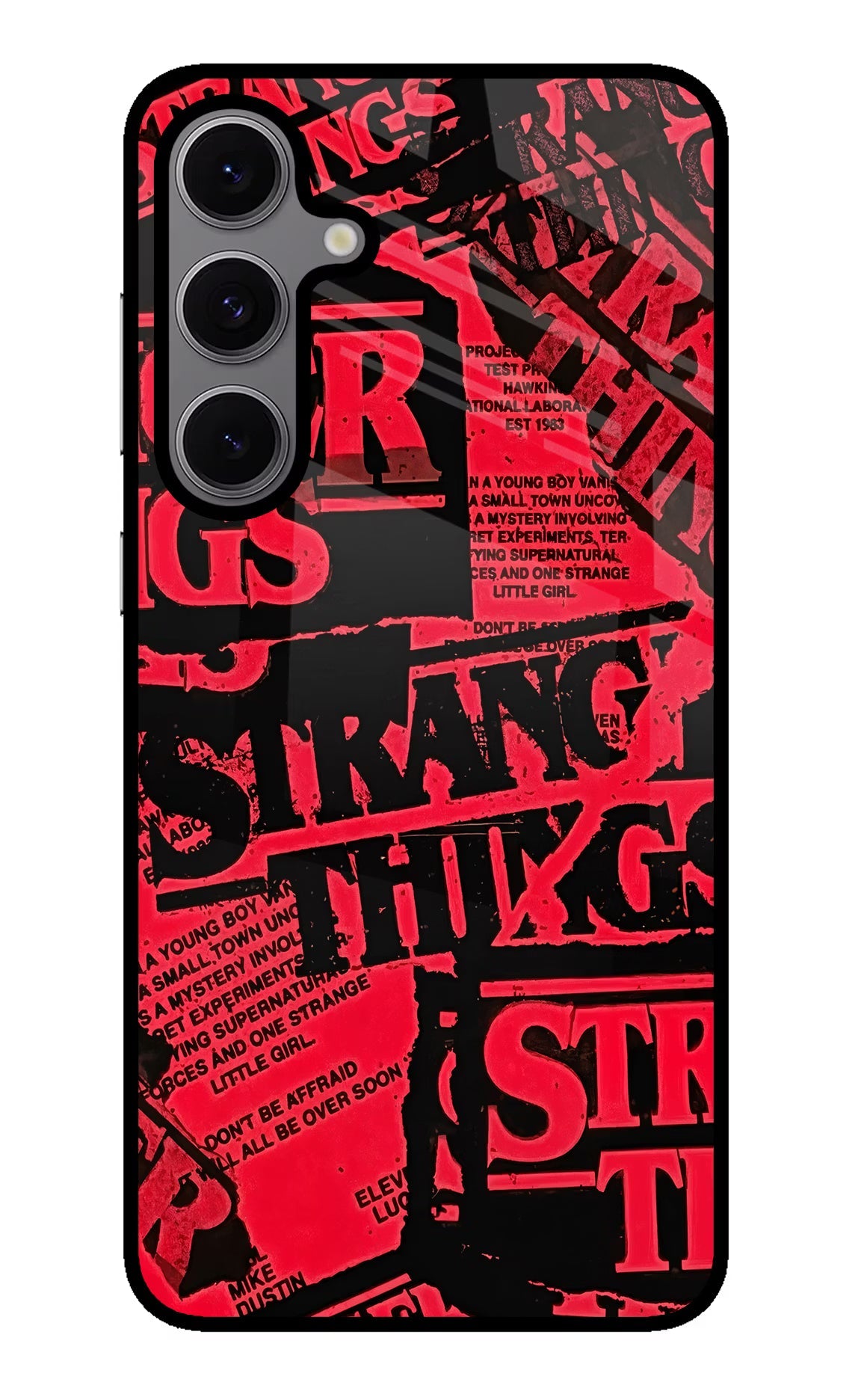 Ordinary Things Samsung S24 FE 5G Glass Case Back Cover by Casekaro