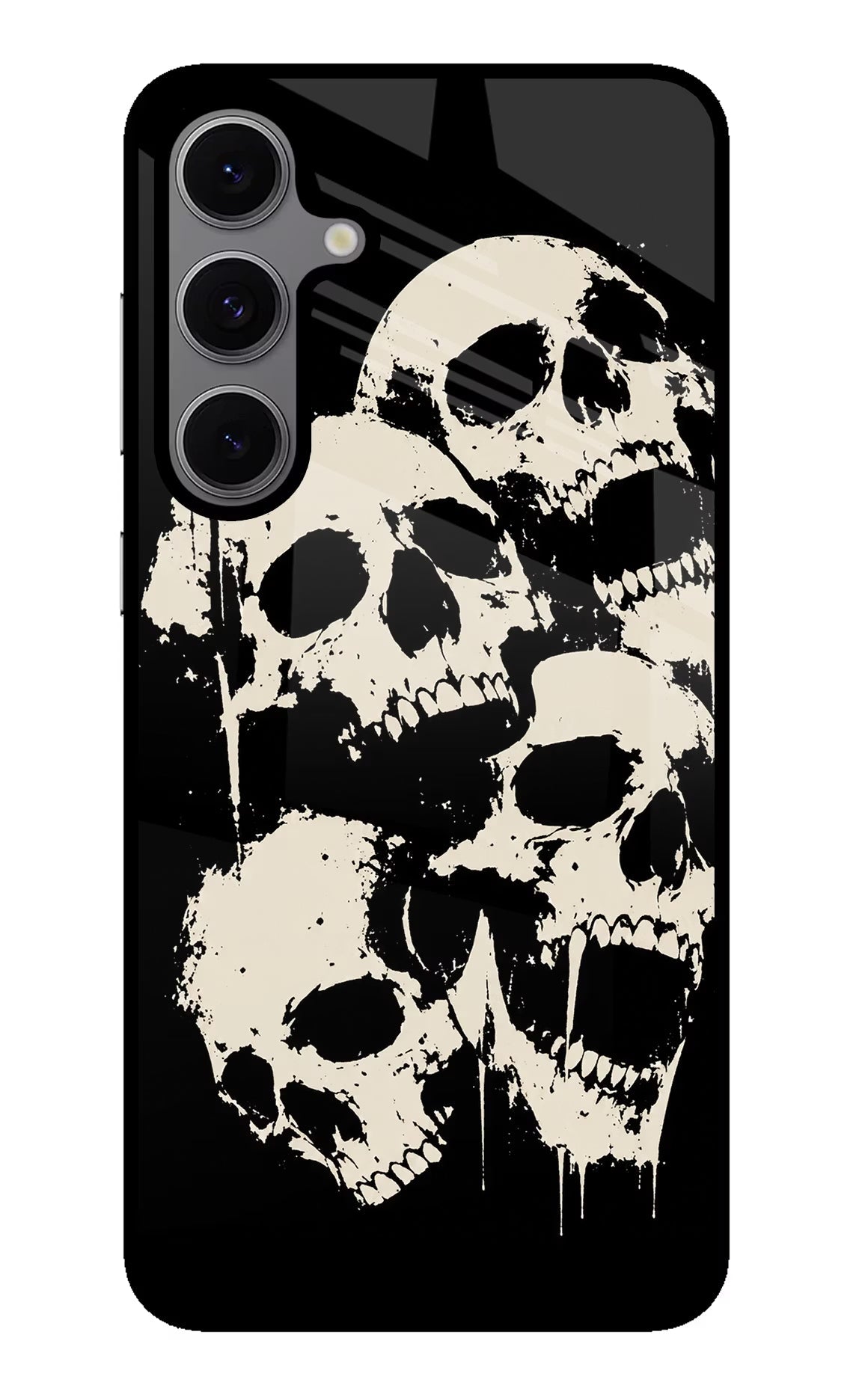 Dead Stack Samsung S24 FE 5G Glass Case Back Cover by Casekaro
