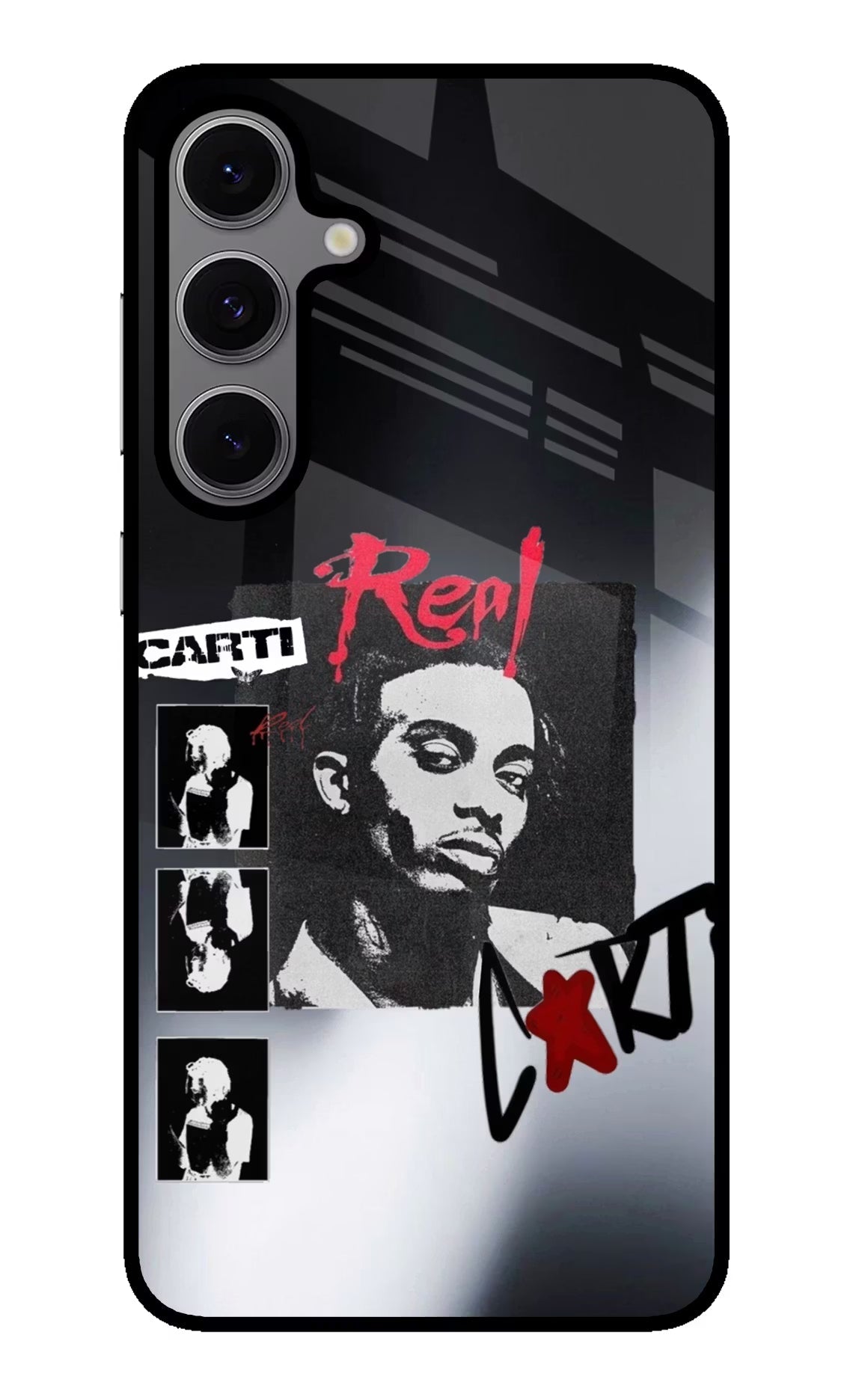 Playboi Carti Samsung S24 FE 5G Glass Case Back Cover by Casekaro