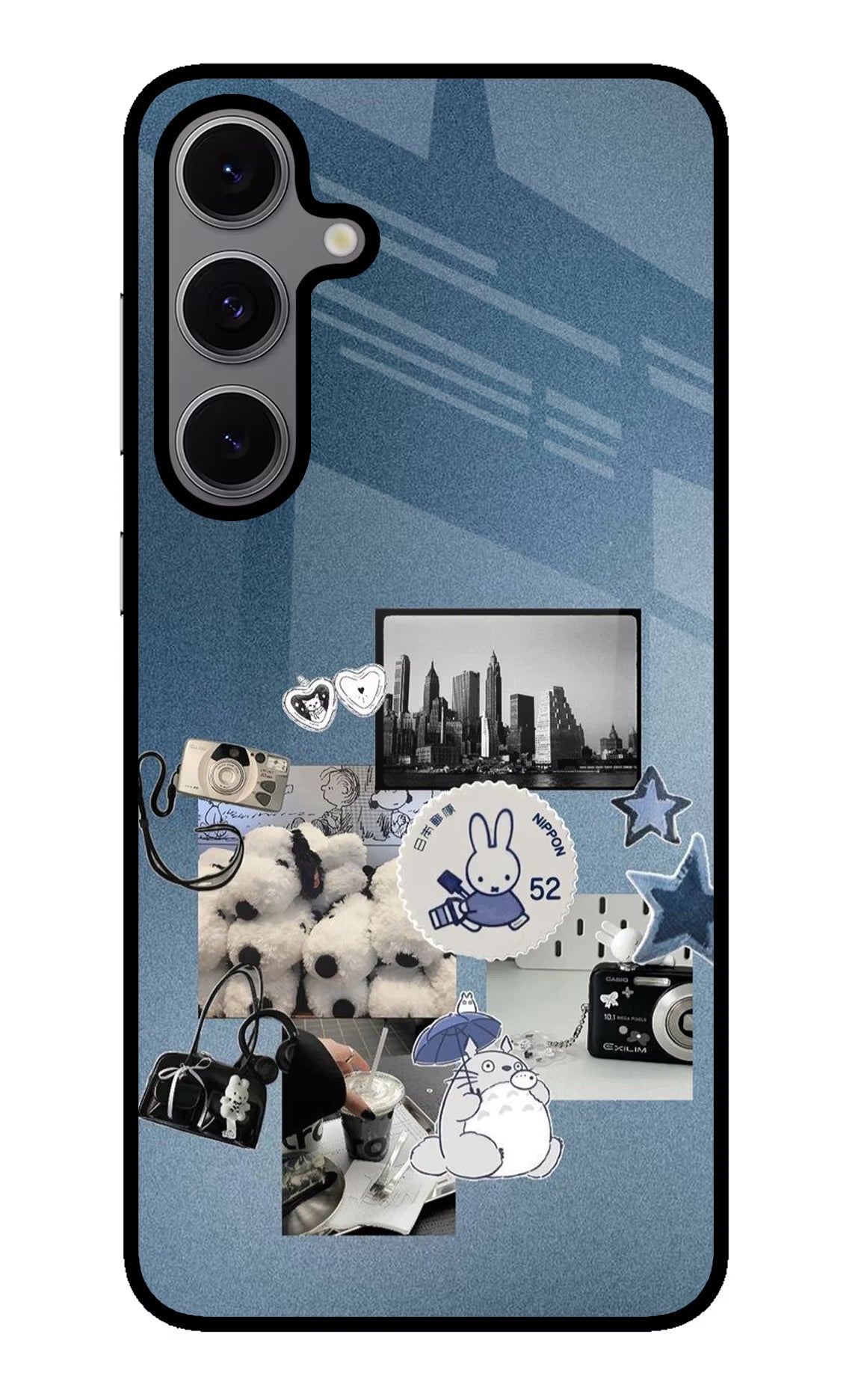 Miffy Samsung S24 FE 5G Glass Case Back Cover by Casekaro