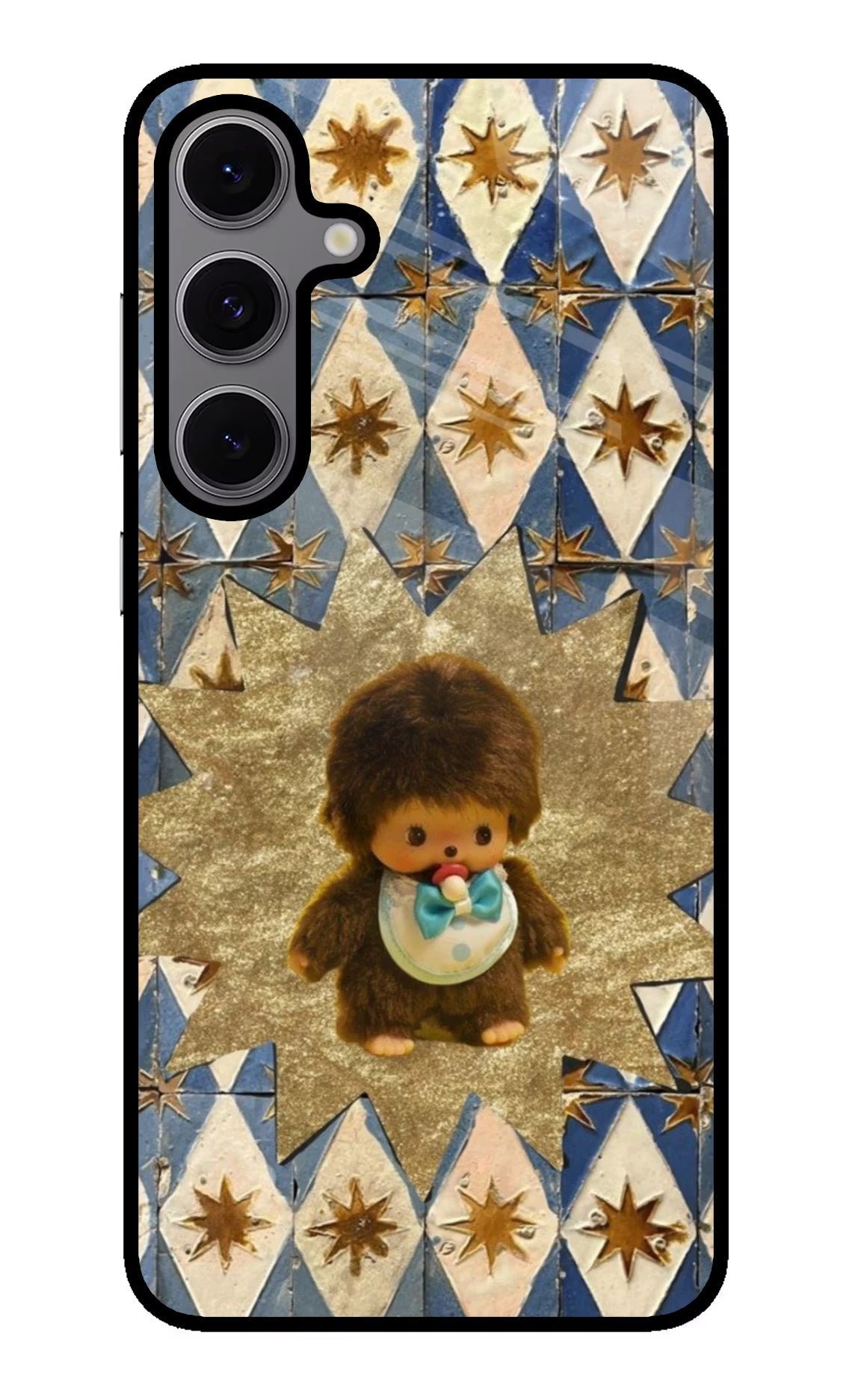 Woodooo Samsung S24 FE 5G Glass Case Back Cover by Casekaro