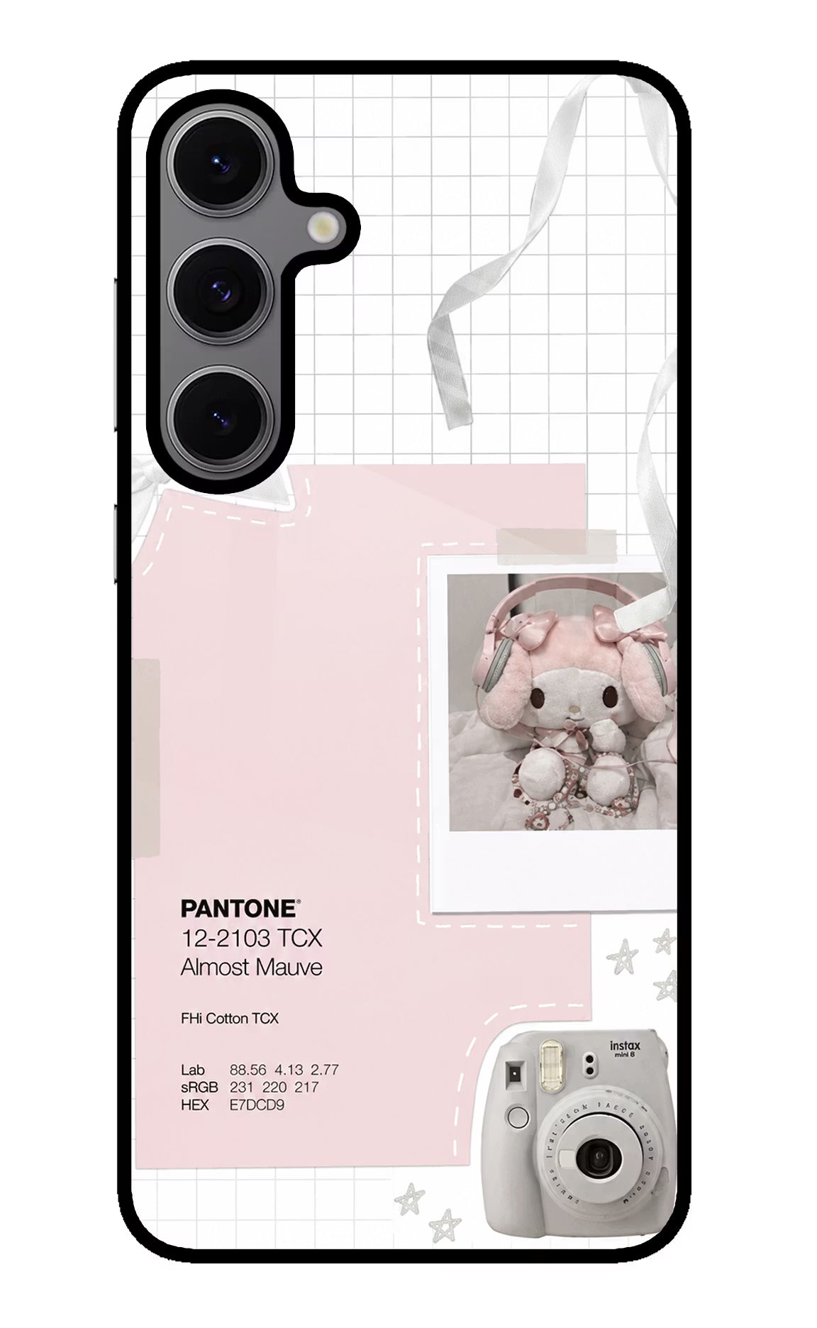 Pantone Asthetic Samsung S24 FE 5G Glass Case Back Cover by Casekaro